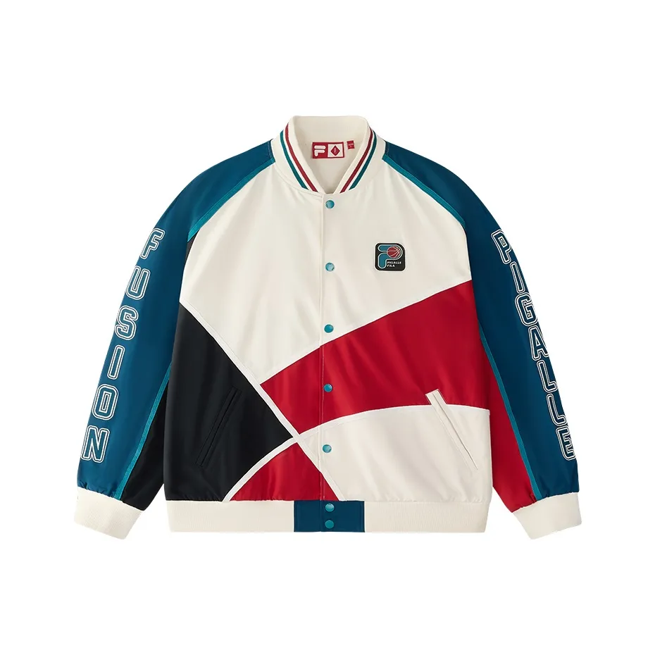 FILA FUSION Бейсбольная куртка Унисекс Фиолетовый Синий