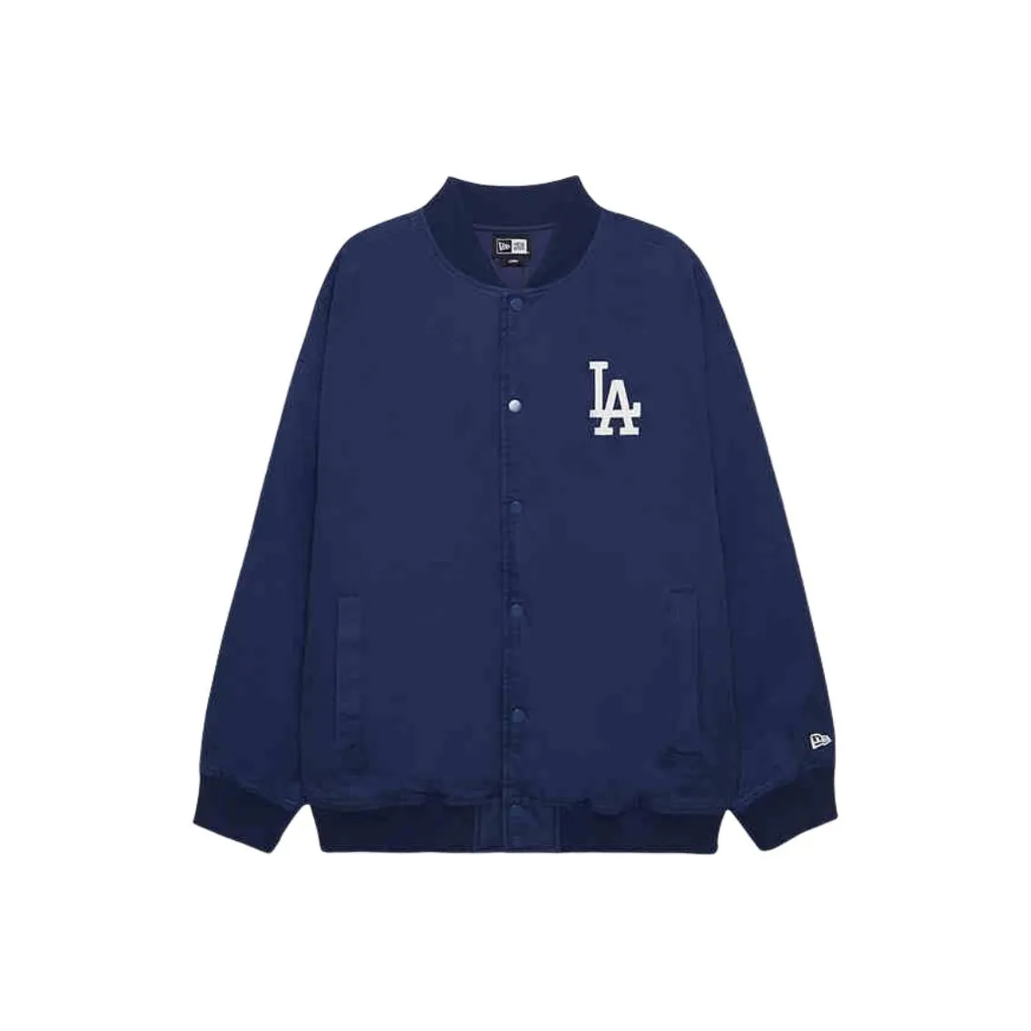 New Era FW24 Хлопковый пуховик Унисекс Темно-синий