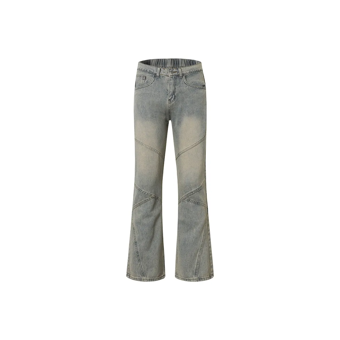 COOLALPACA Loose Fit Bootcut Jeans Unisex