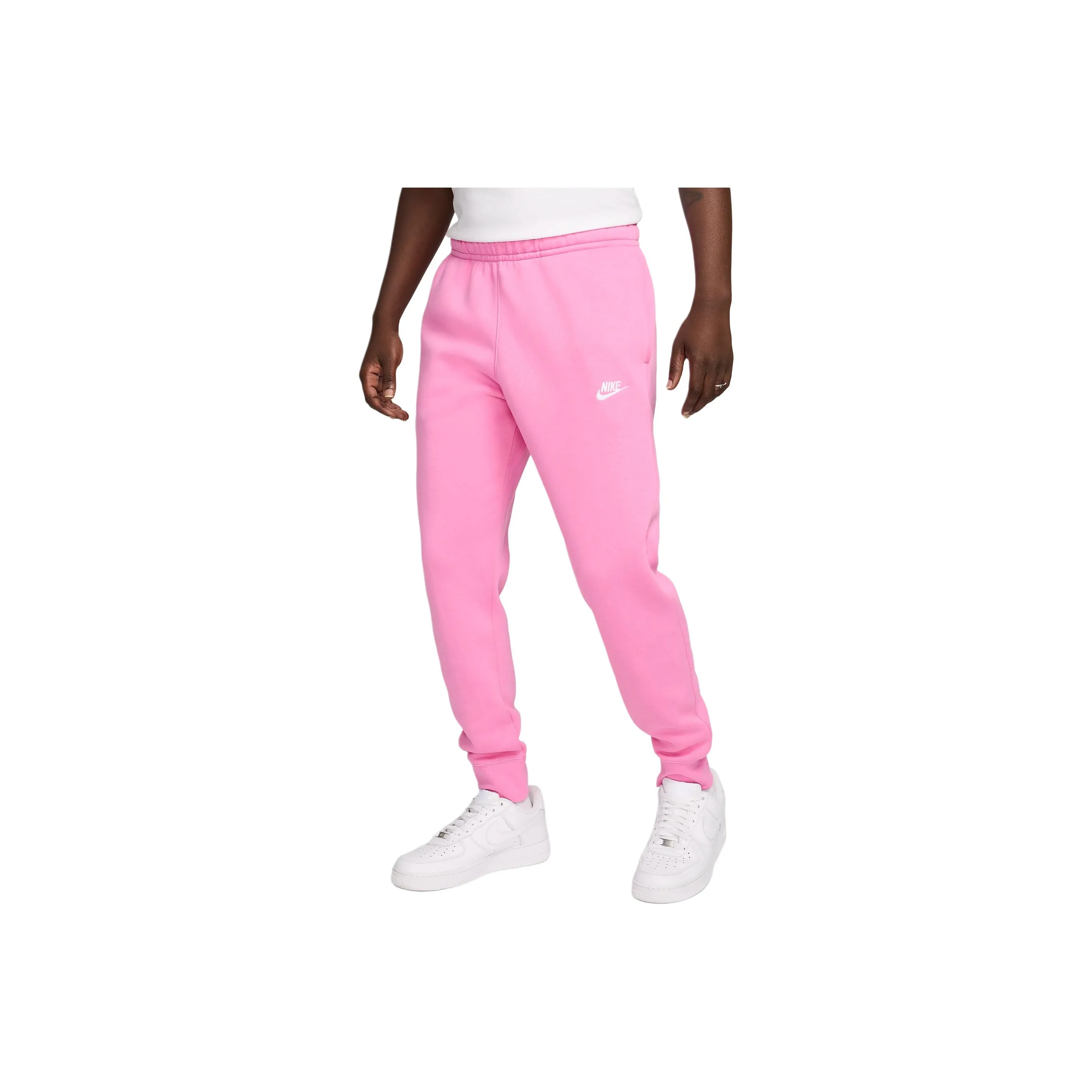 Nike Sportswear Club Fleece Knitted Sweatpants Men's Pink