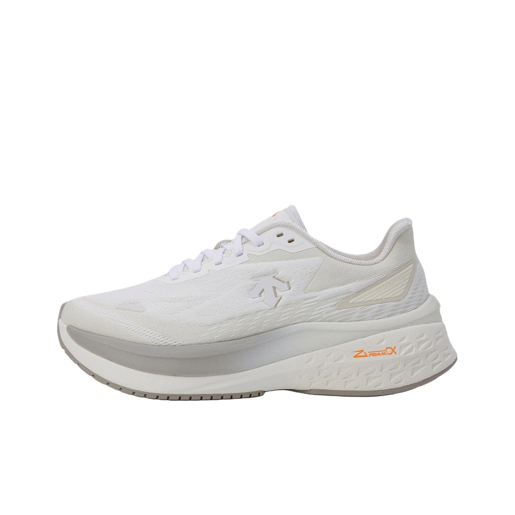 DESCENTE Energize Легкий Низкий Топ Повседневные Беговые Кроссовки Унисекс Бежевый