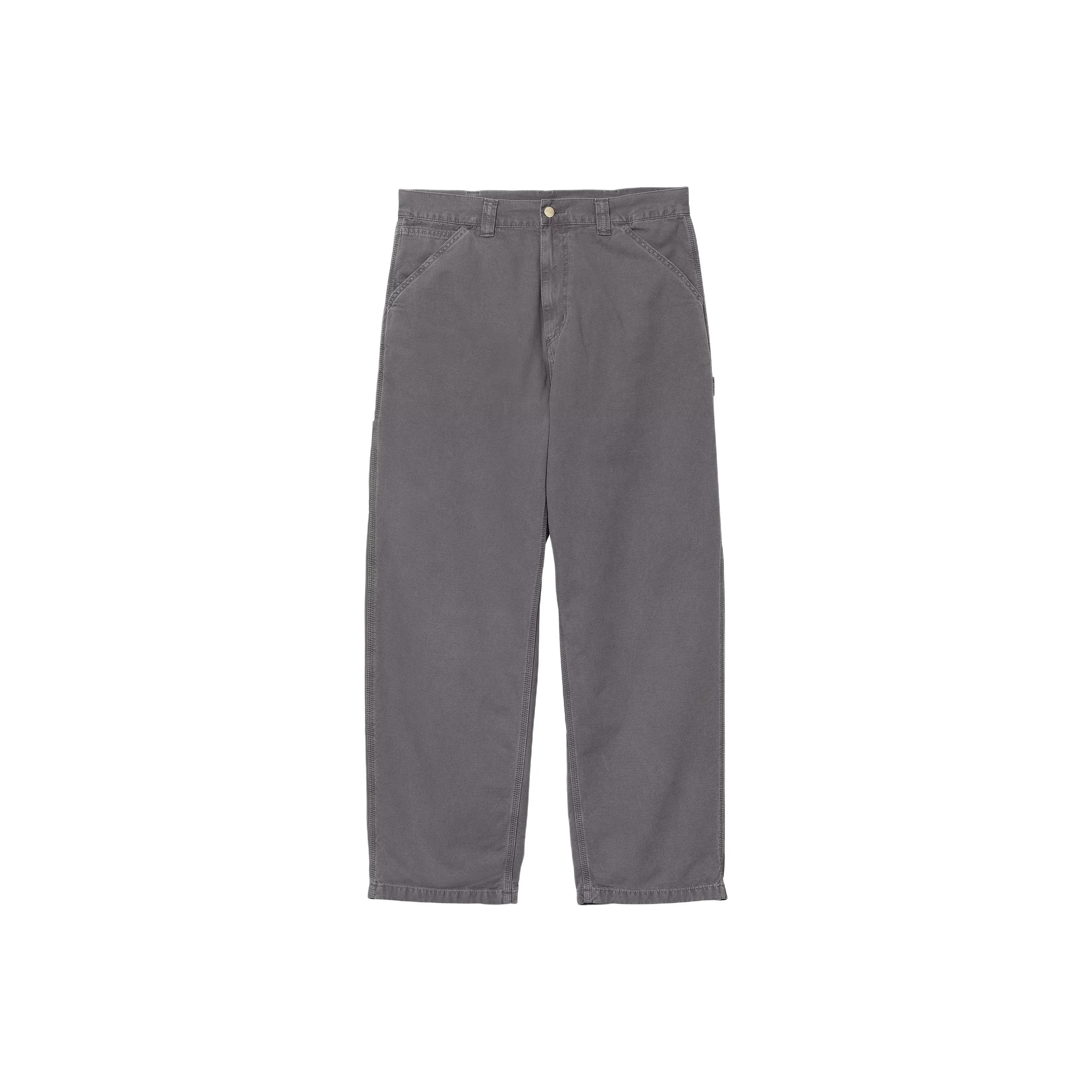 Carhartt WIP Single Knee Повседневные брюки Мужские Графитовый серый