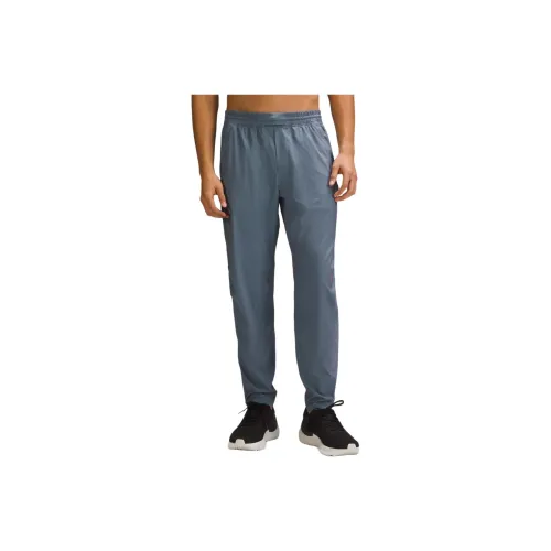 Lululemon Pace Breaker Приливно-голубой/Мощный фиолетовый/TIDT Мужские Вязаные Тренировочные Брюки