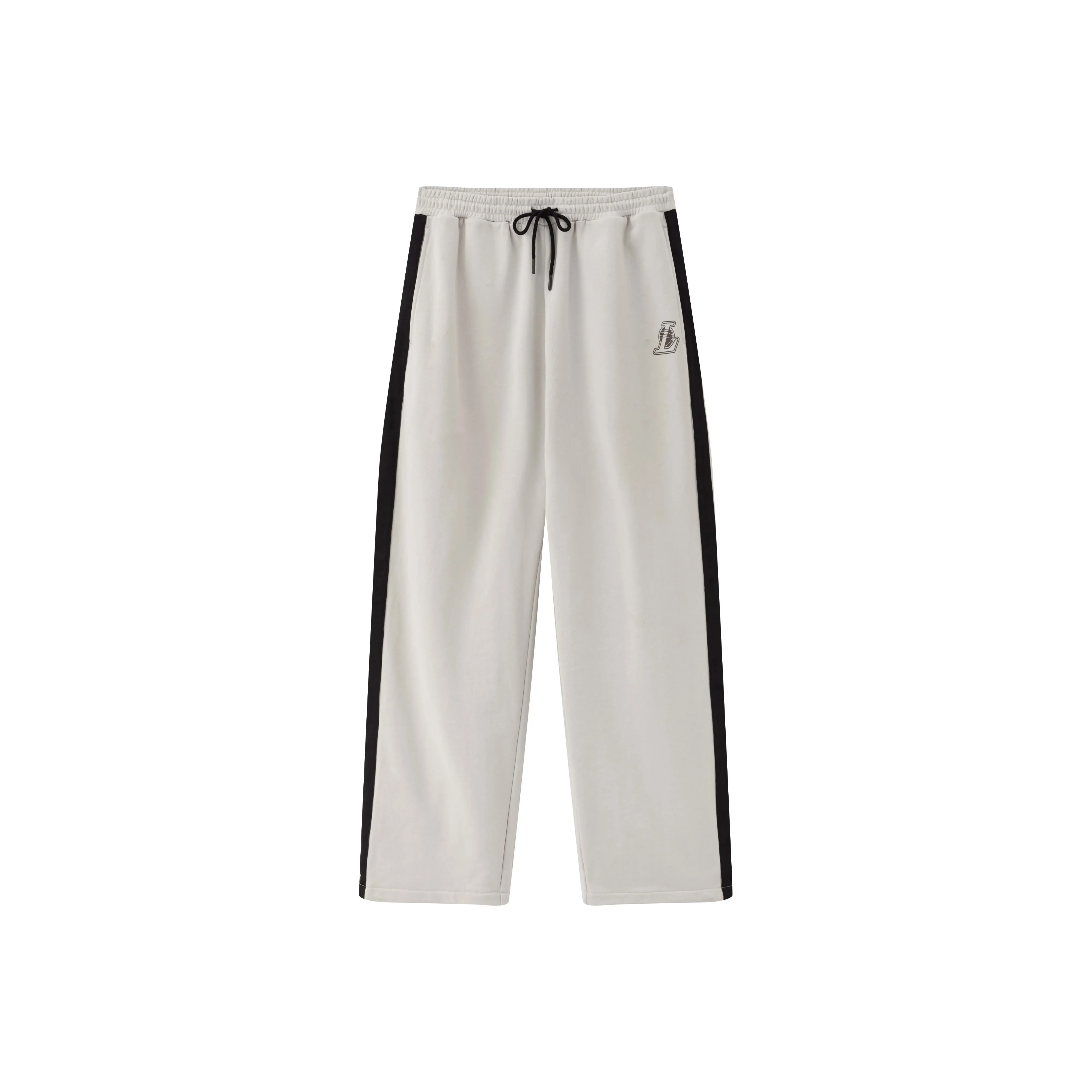 NBA Вязаные тренировочные штаны Unisex Light Серый Белый