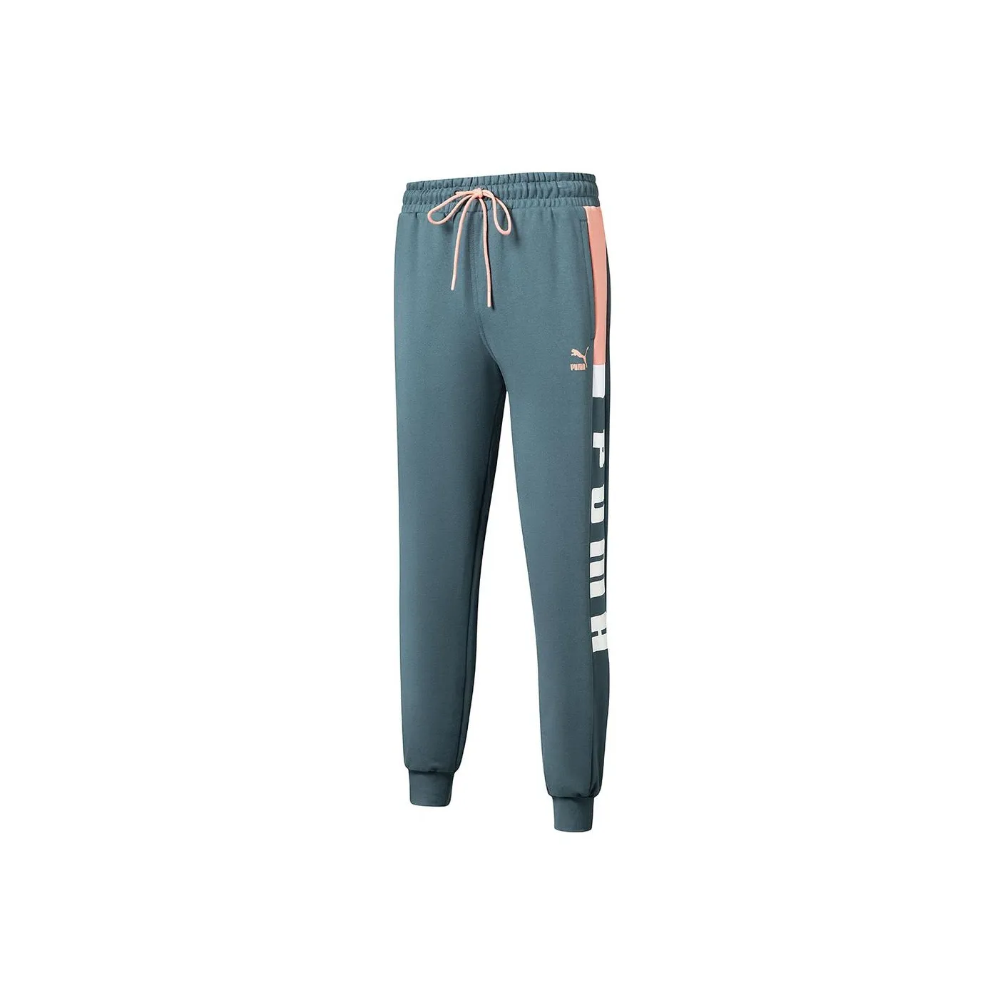 PUMA Вязаные тренировочные брюки мужские темно-синие