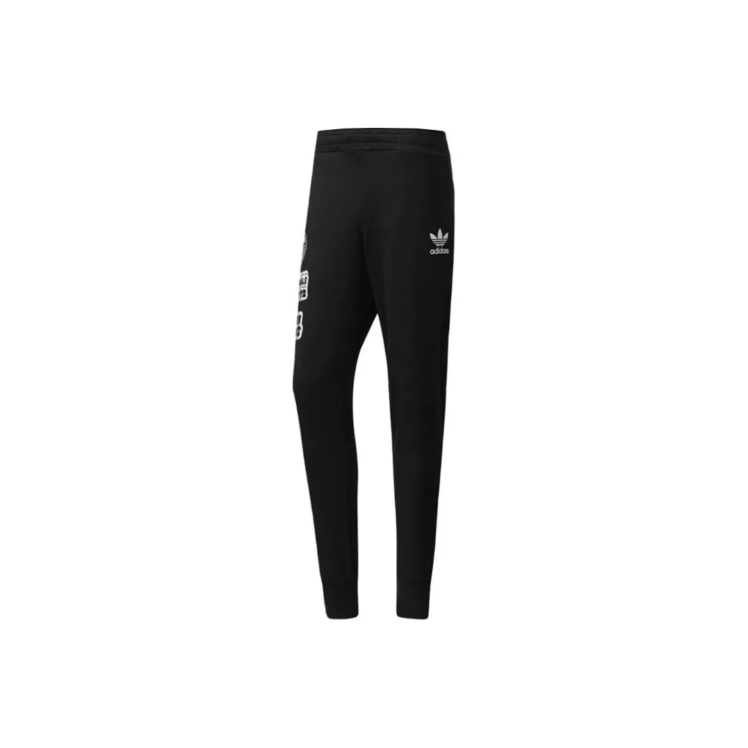 Adidas Originals Knitted Sports Pants Men's Black