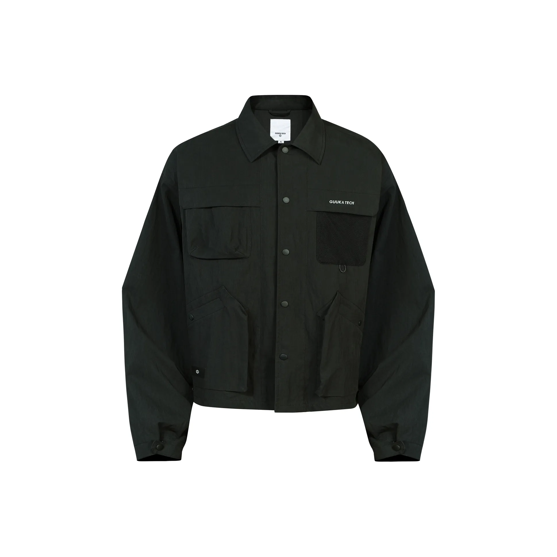 GUUKA TECH Куртки и Пальто Унисекс Черный