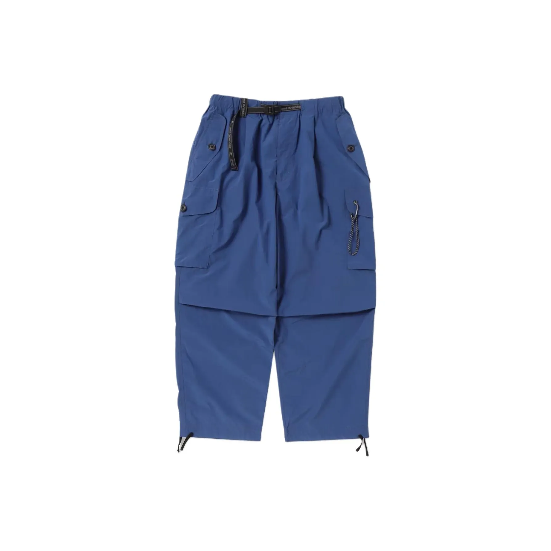 And wander Collaboration Карго-брюки Унисекс Синий