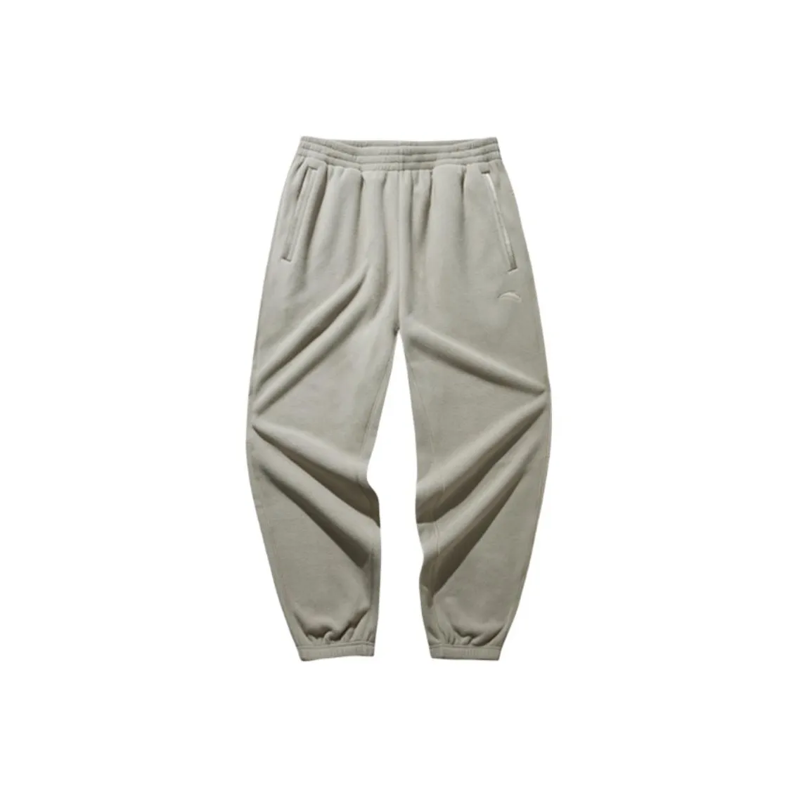 ANTA Sports Life Collection Вязаные тренировочные брюки мужские цвет дубовый хаки