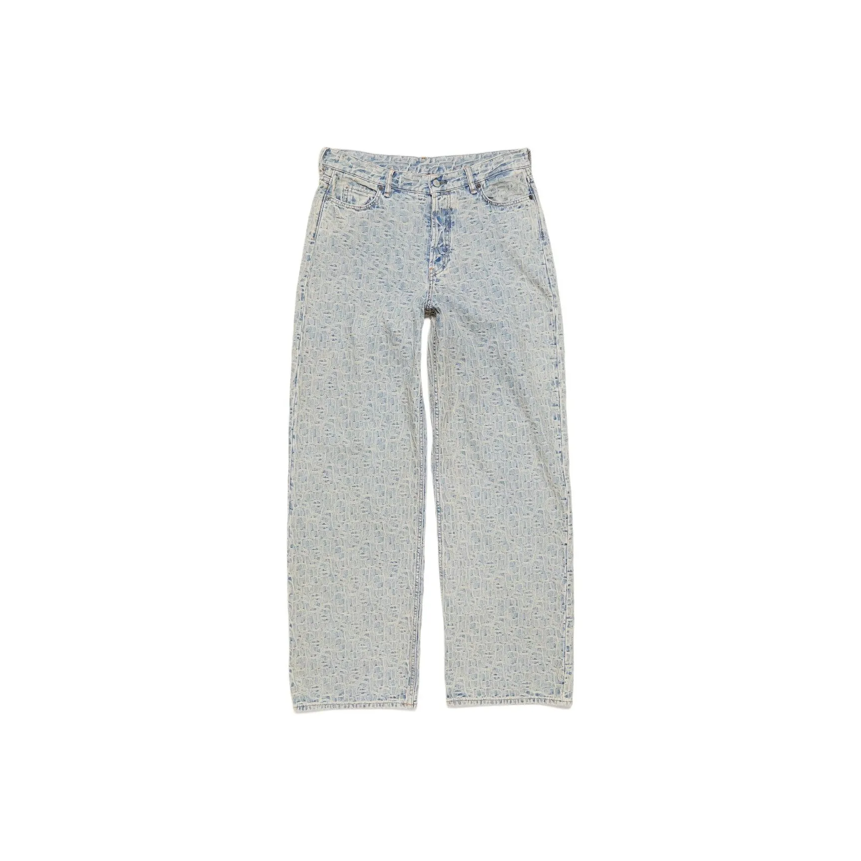 Acne Studios 1981M Low rise Wide leg Jeans