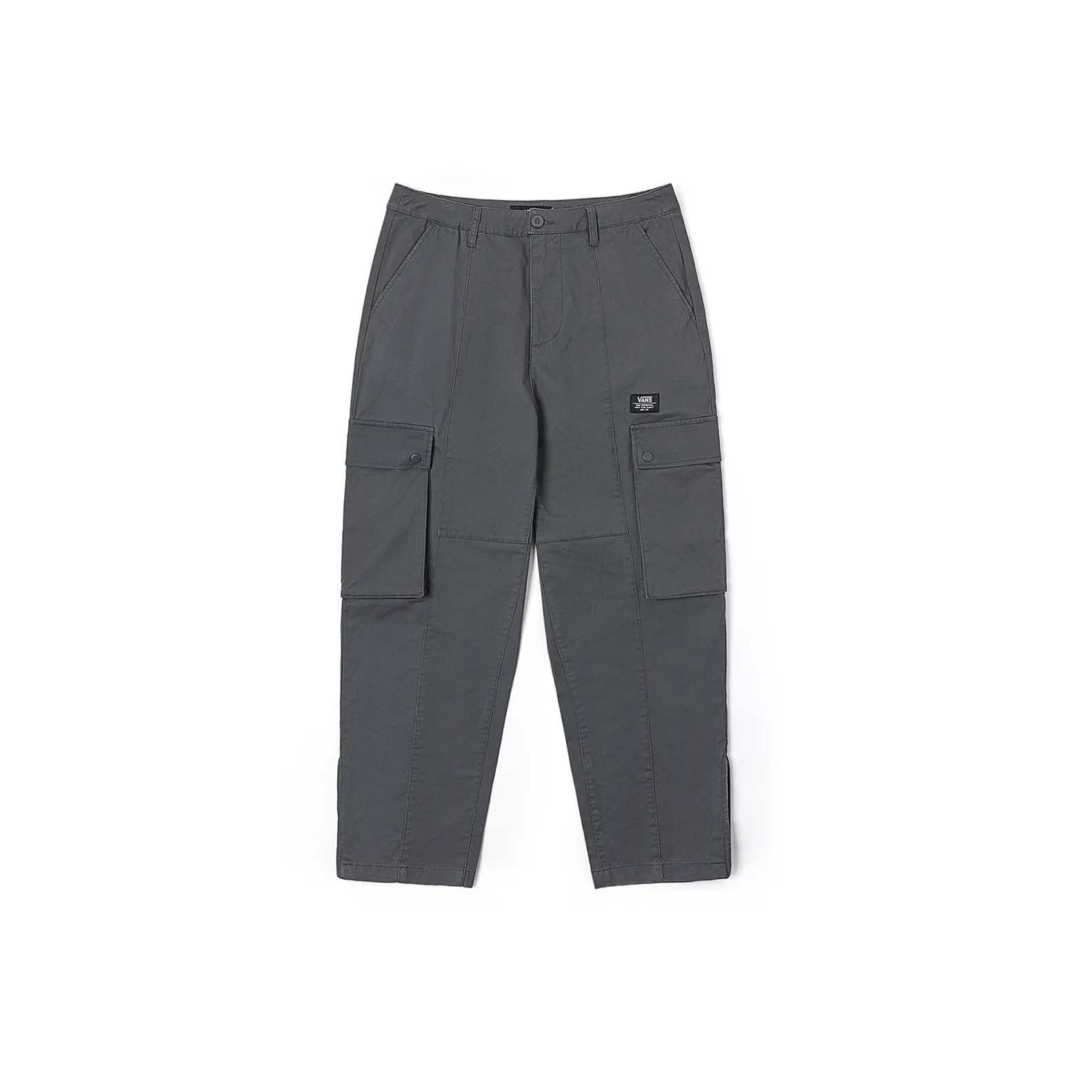VANS Повседневные брюки Мужские Серый Черный