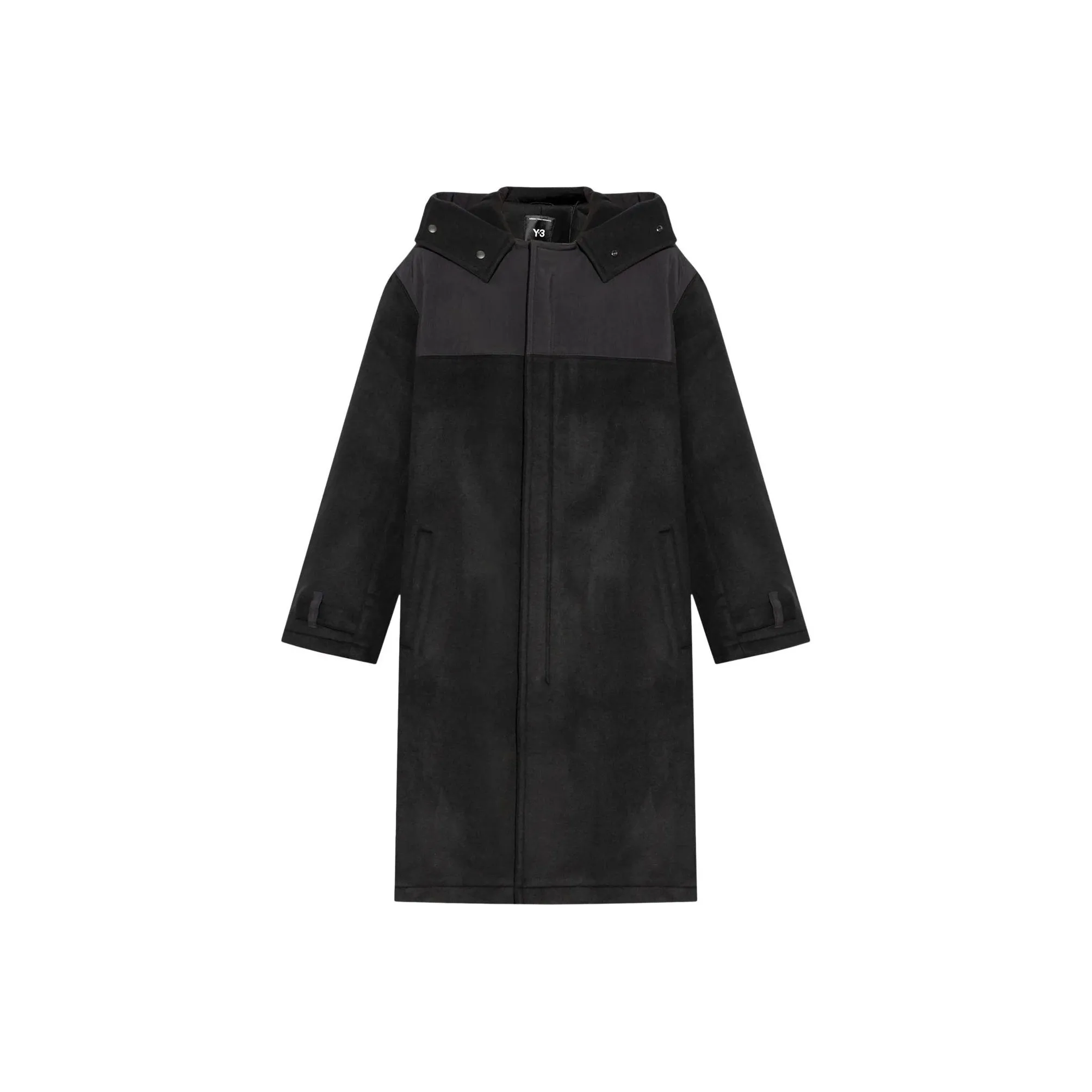 Y 3 Hooded Trench Coat