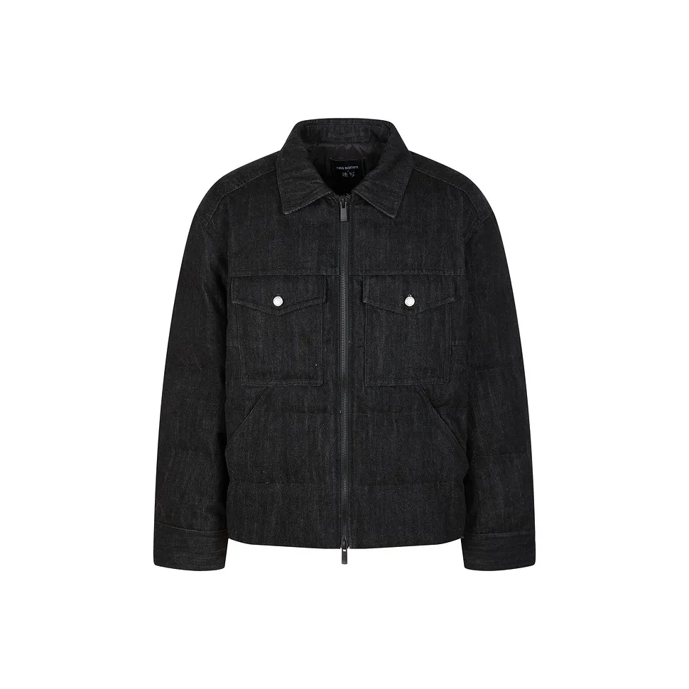 CROQUIS x Neil Barret Down Jacket Men's Denim Black