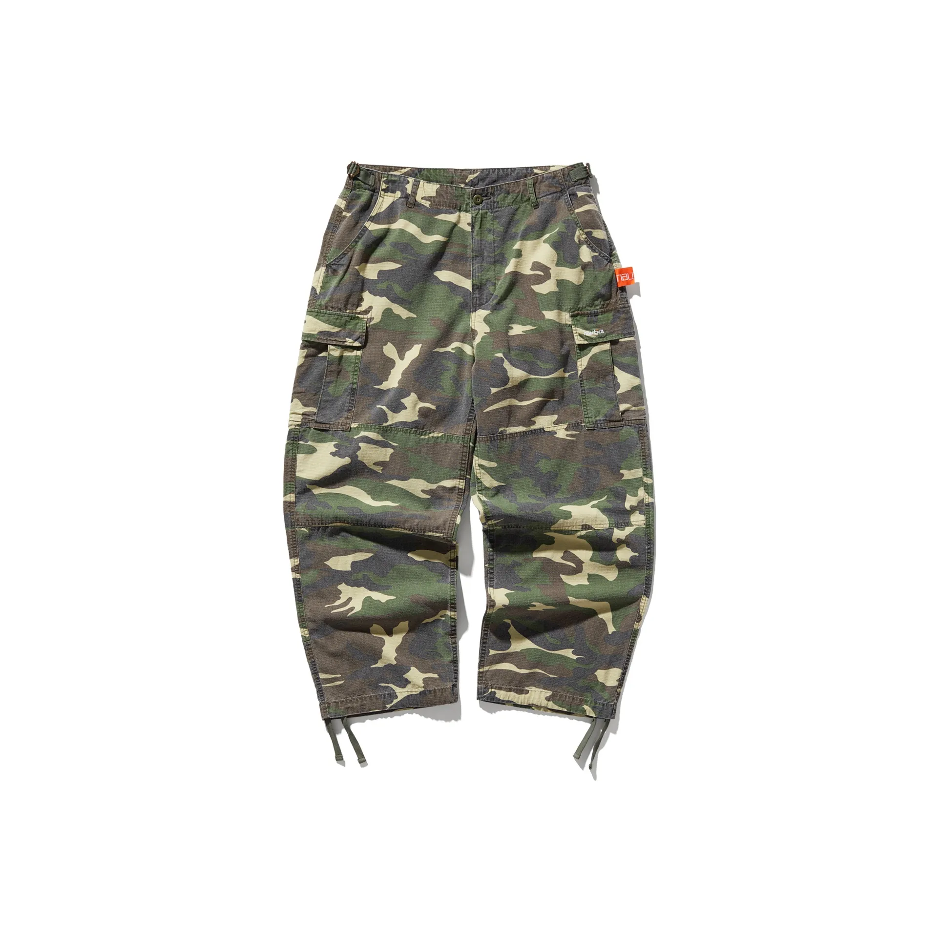 Nautica White Sail Nautica White Sail X Hirotsu Yumoto Co titled Series Casual Pants Men's Camouflage