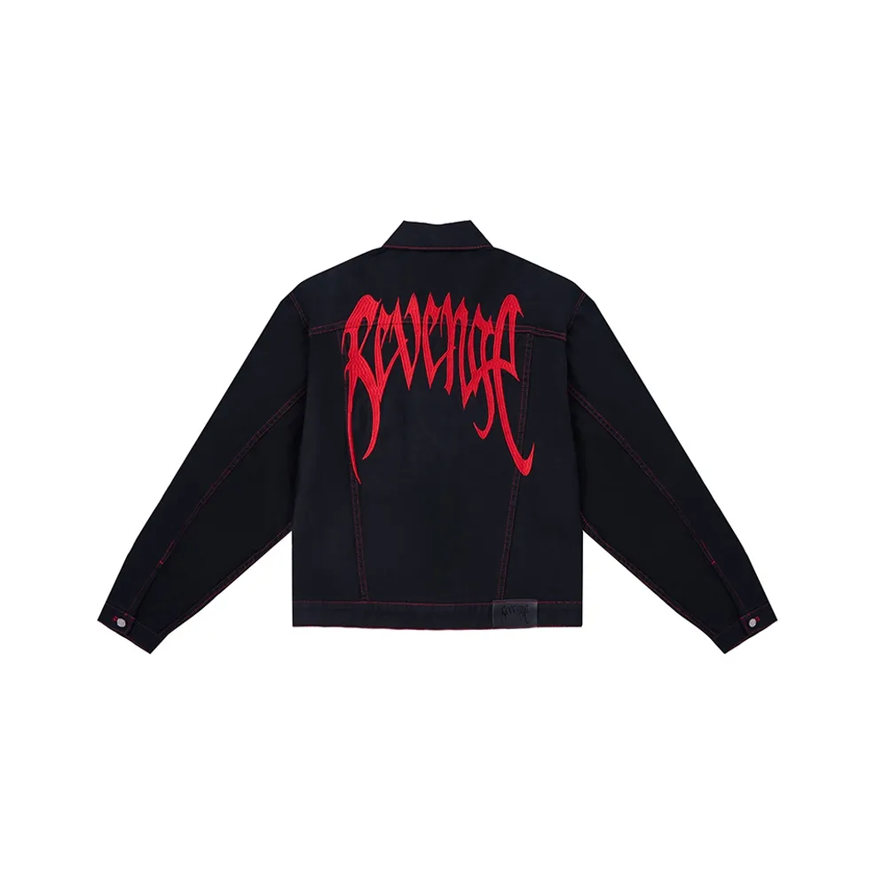 Revenge Черная Унисекс Куртка