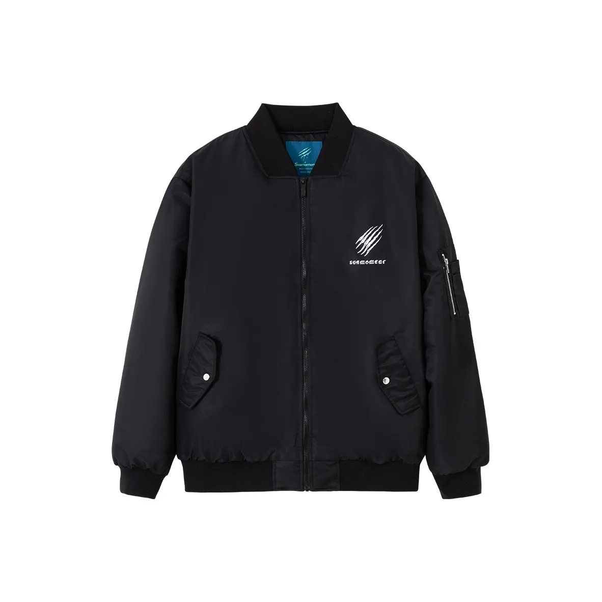 Suamoment Американский модный бренд Casual Loose крой Пара Куртка Топ Унисекс