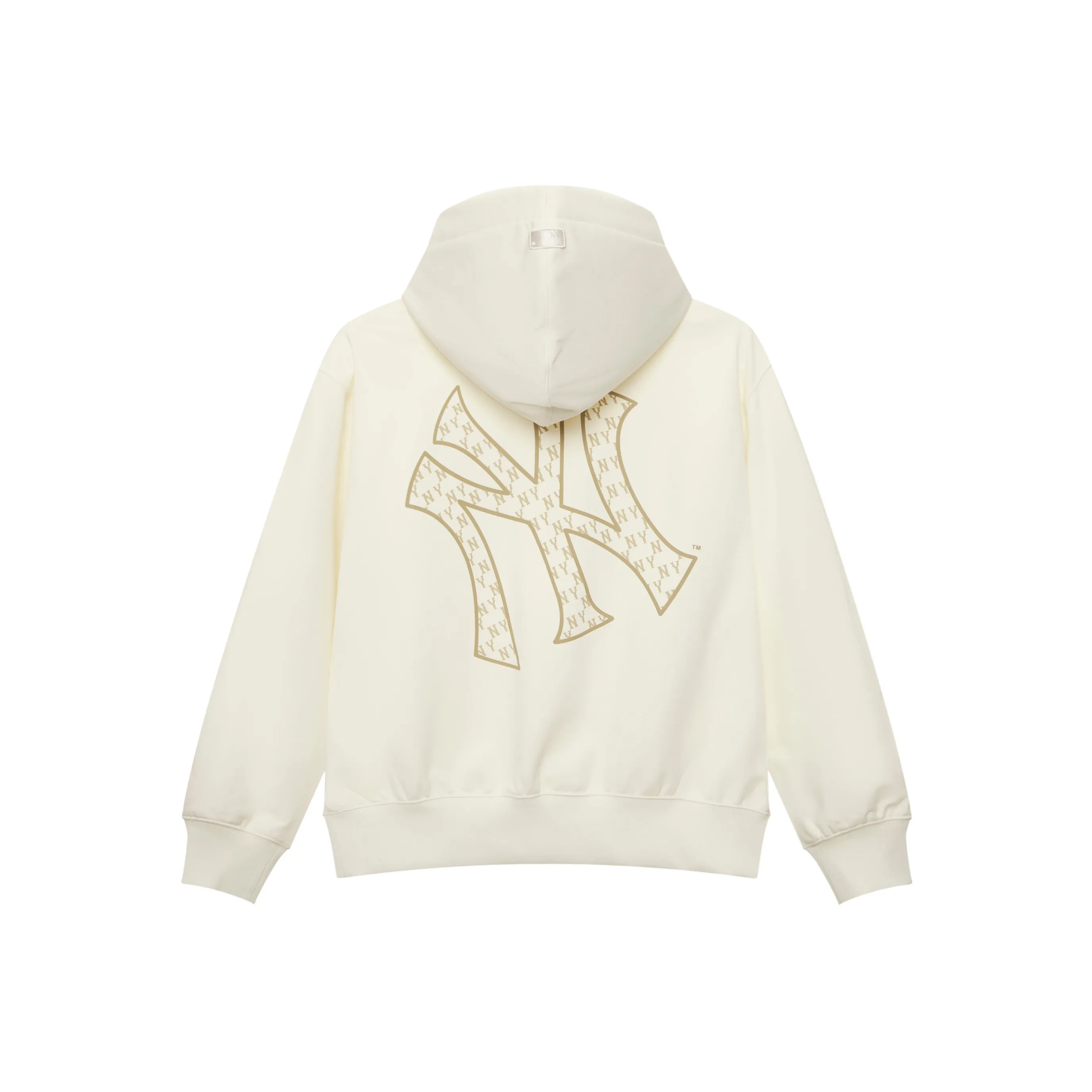 MLB MONOGRAM Collection New York Yankees Hoodie Unisex Standard Ivory