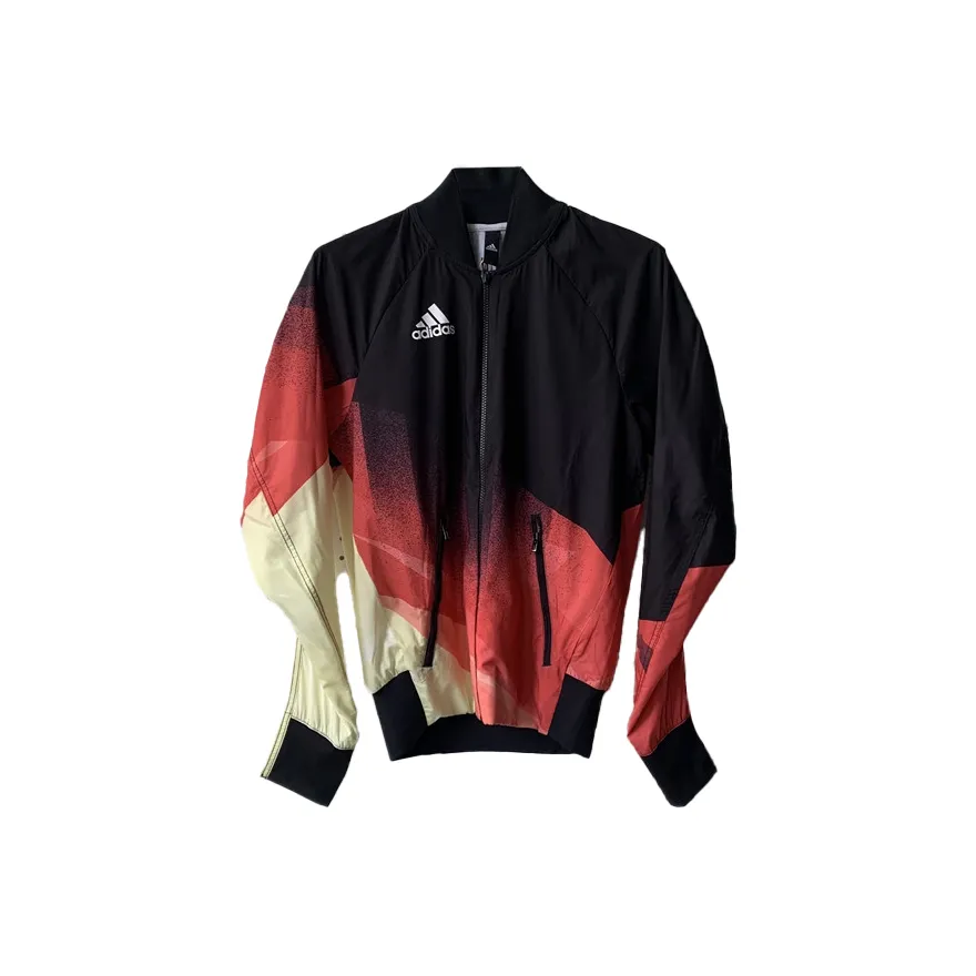 Adidas Куртки и Пальто Мужские Черный Красный