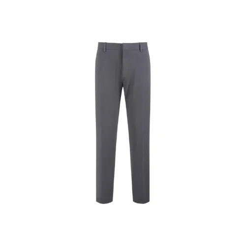 Ermenegildo Zegna Серые Мужские Повседневные Брюки