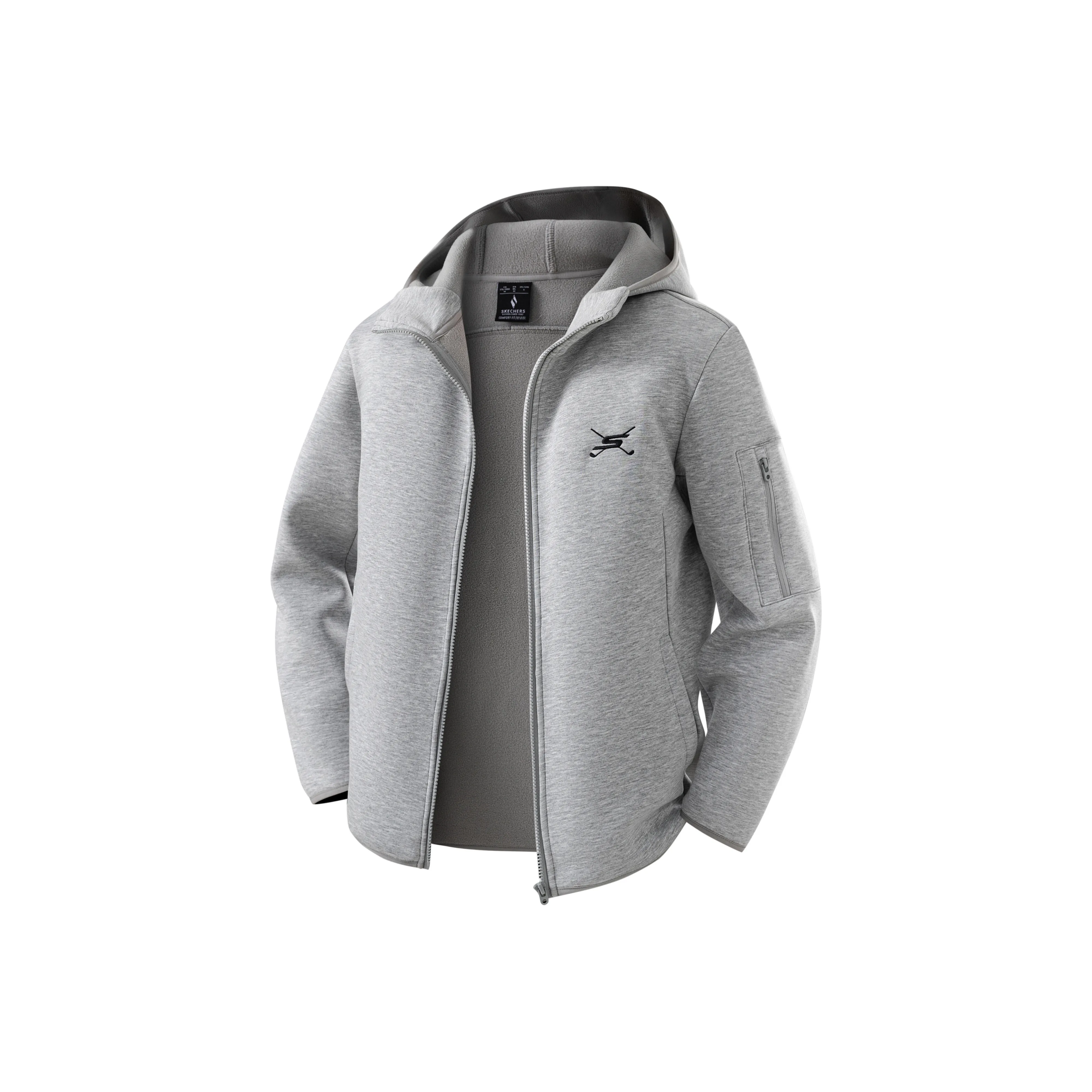 Skechers Свитшот Унисекс Бежевый Серый