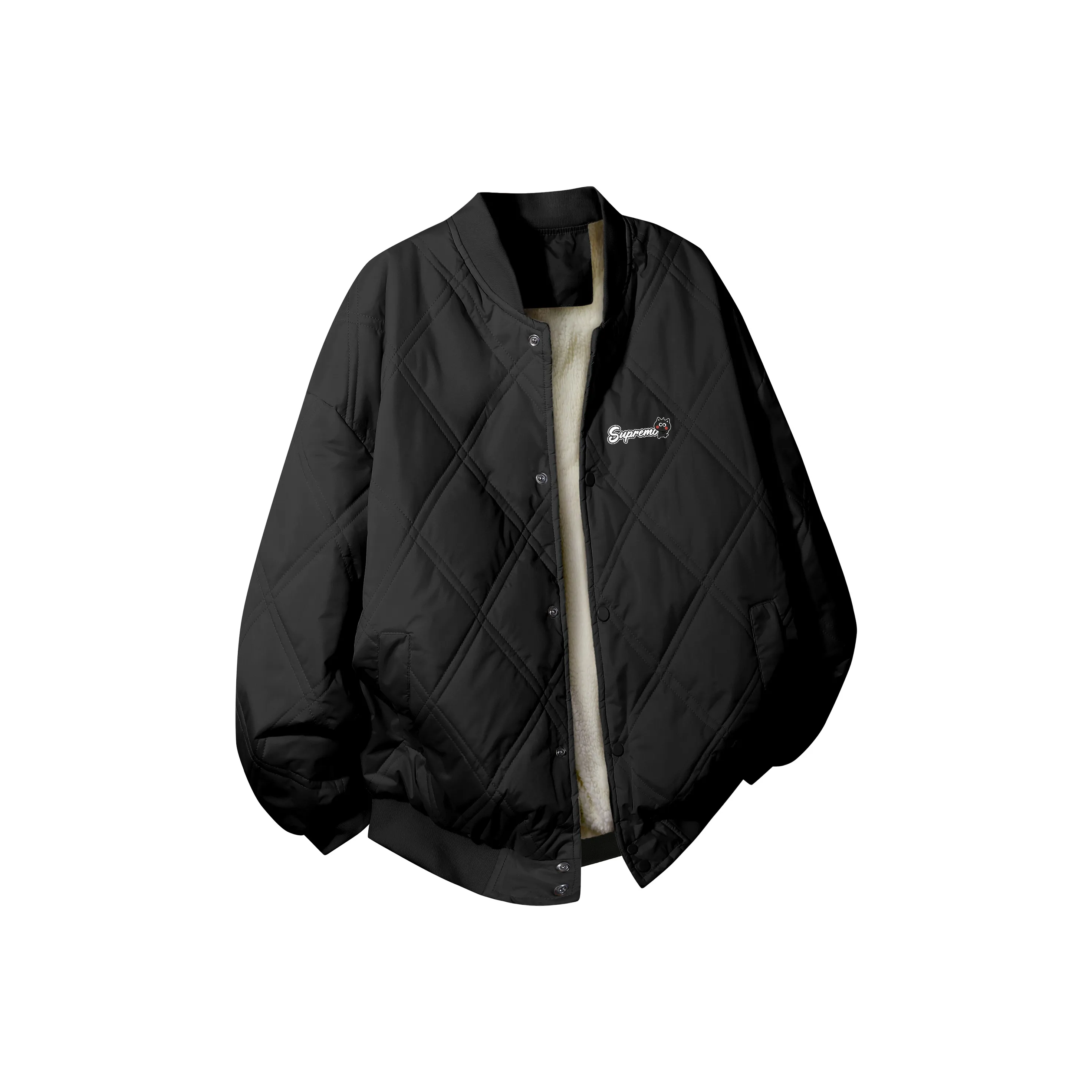 Supremo Cat Puffer Jacket Unisex