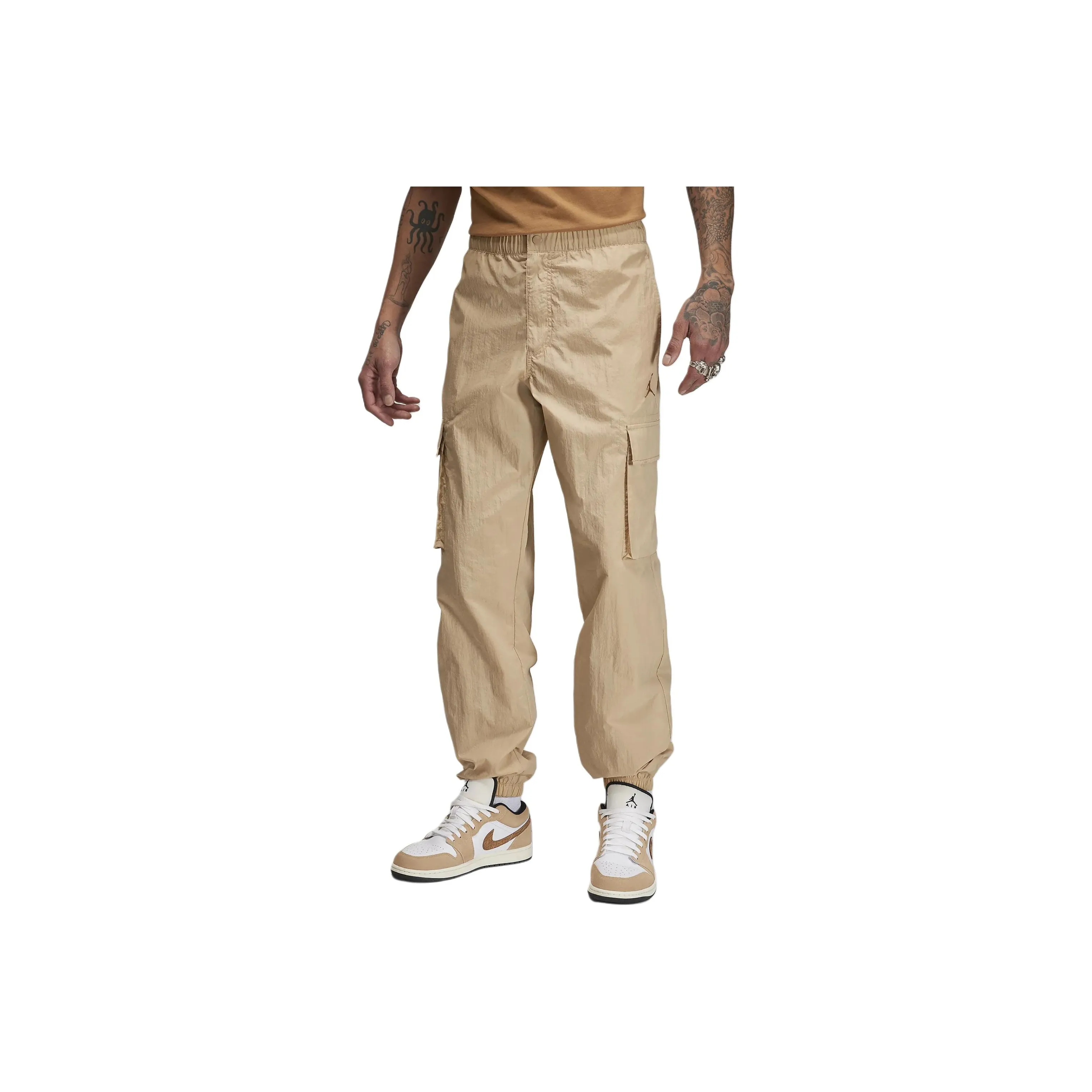 Jordan Flight MVP Knitted Sweatpants Men's Khaki