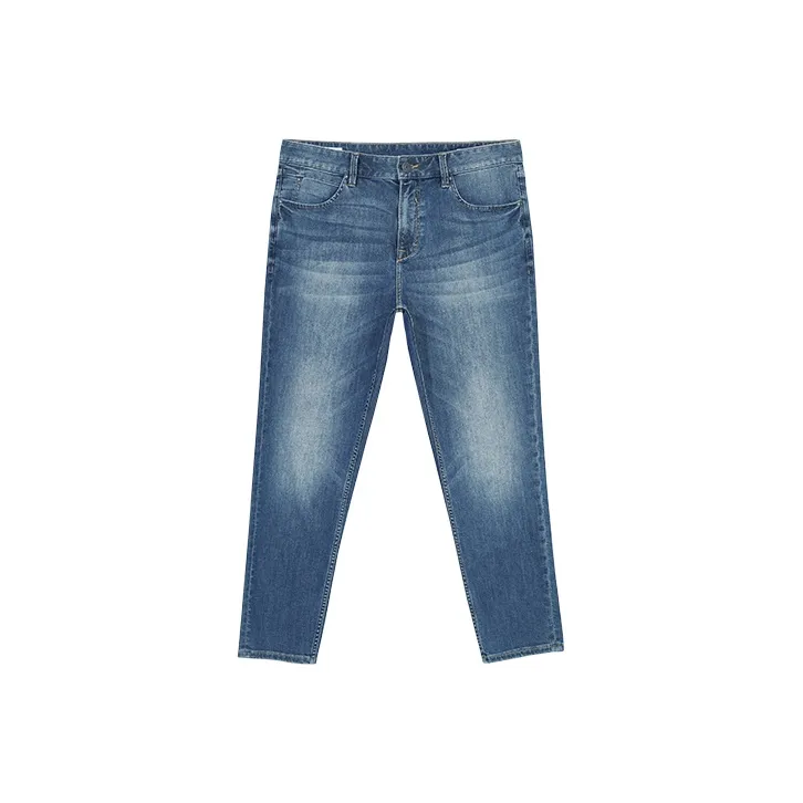 JACK&JONES Джинсы среднего веса, синий цвет E41, мужские