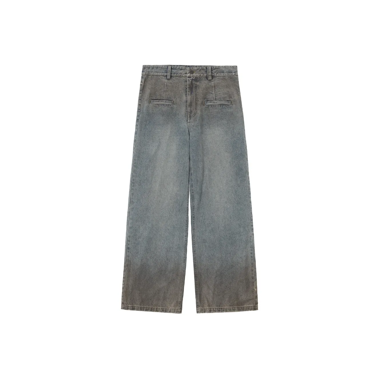 UNVESNO Грязь Синий Унисекс Джинсы