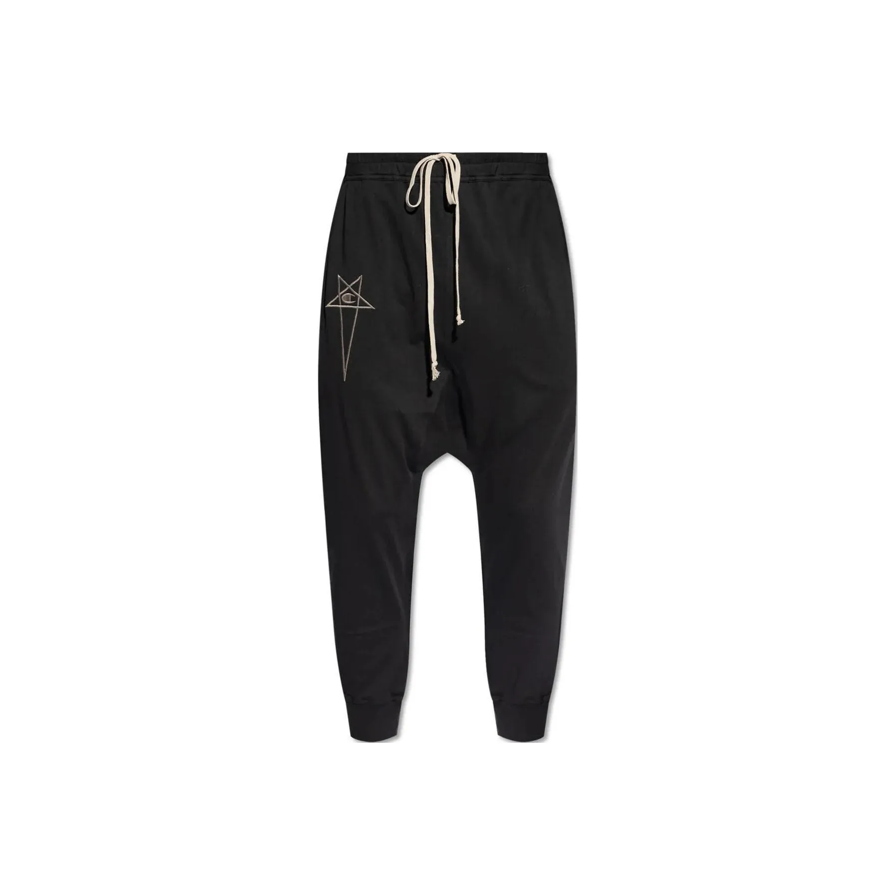 RICK OWENS X Champion Logo Embroidered Drawstring Pants