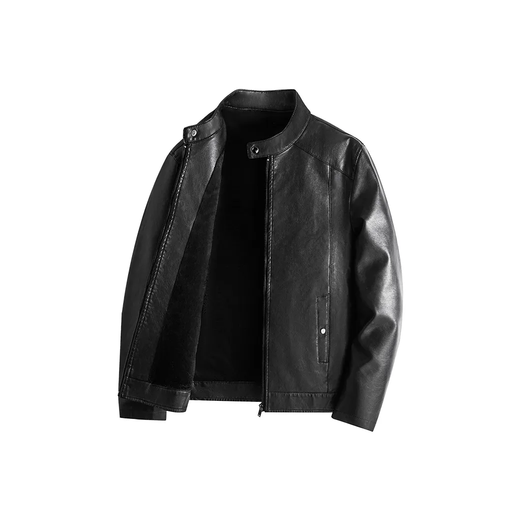 PIERRE CARDIN Leather Jacket Men's
