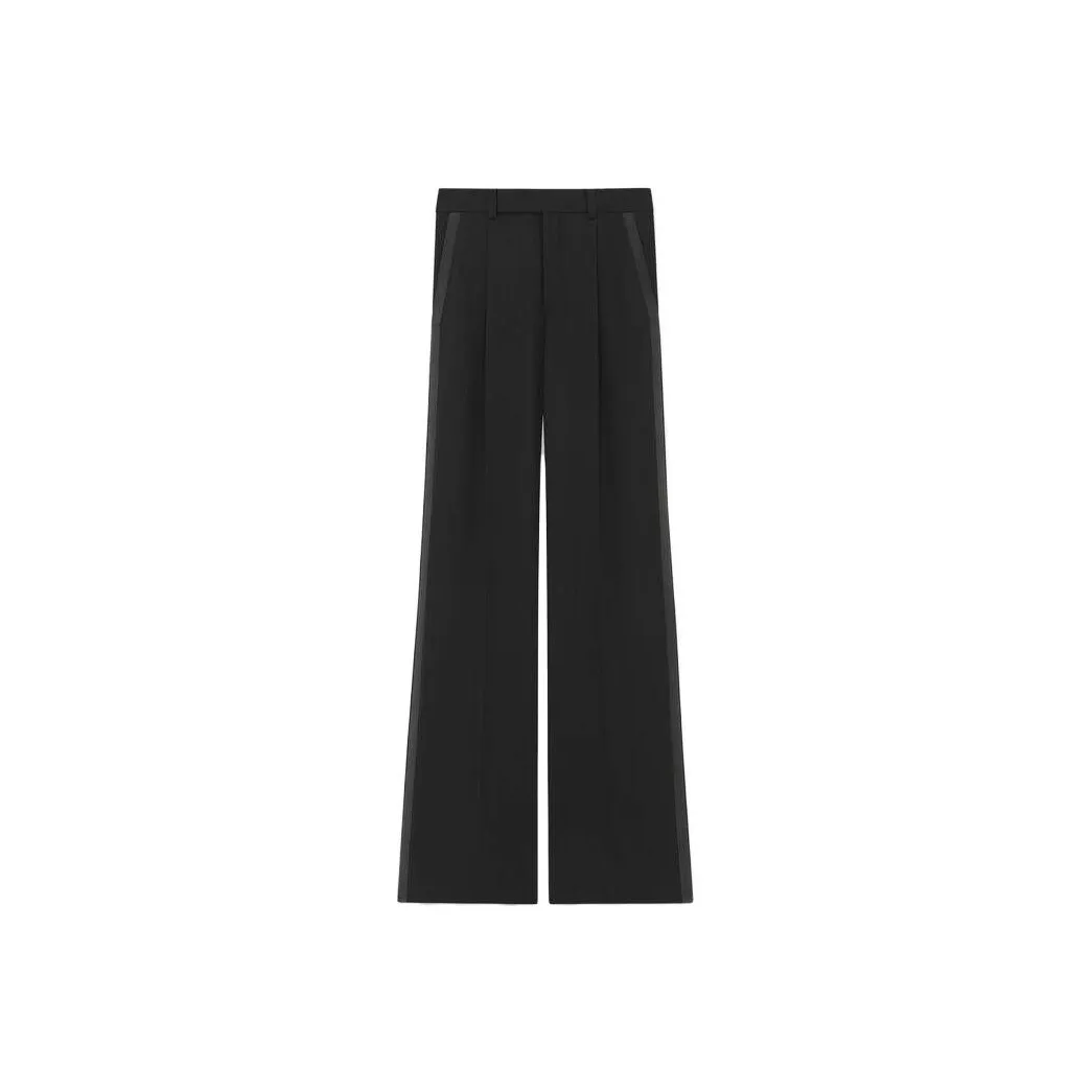 SAINT LAURENT Flared Tuxedo Trousers
