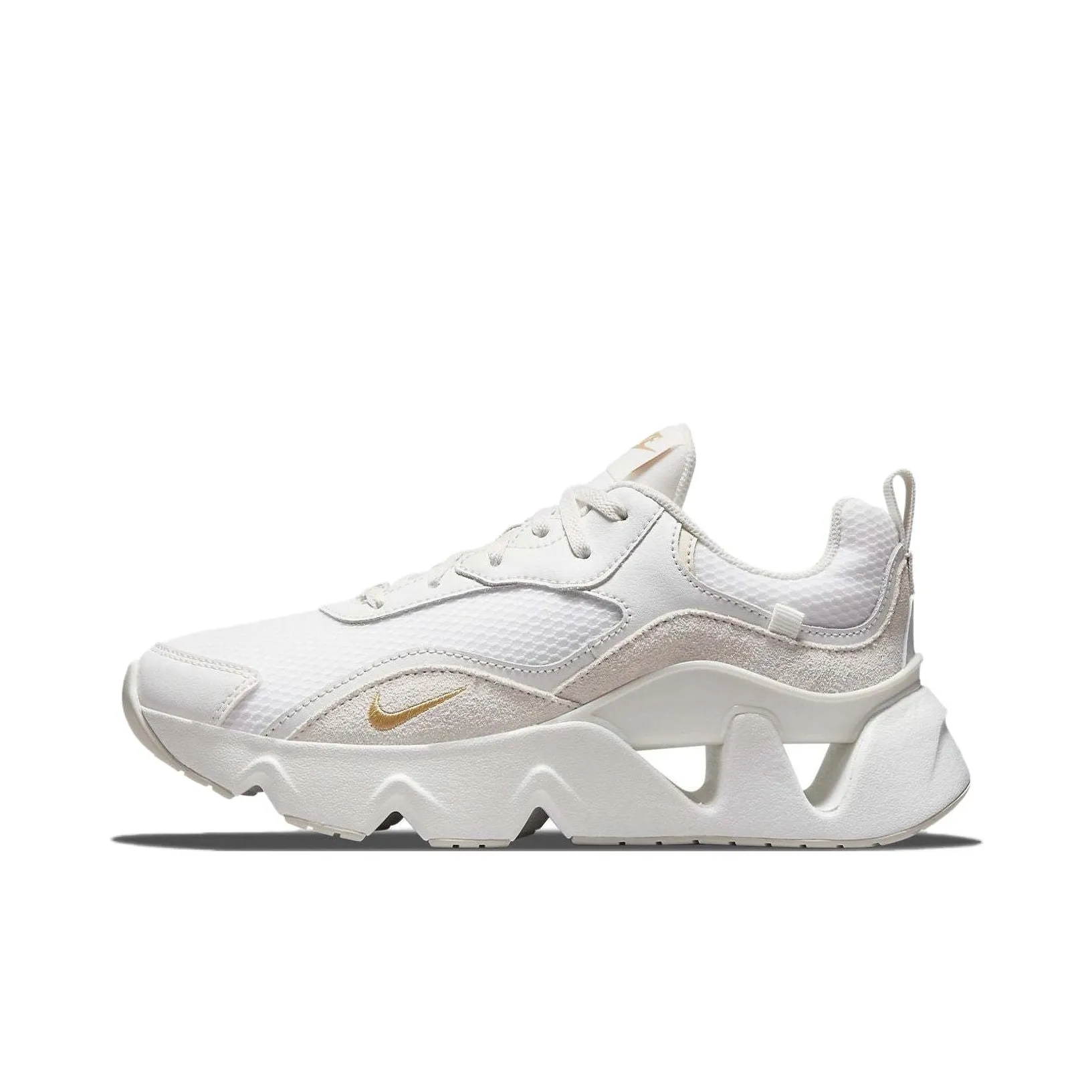 Nike Ryz 365 2 Summit White Light Bone Pearl White Metallic Gold Women's