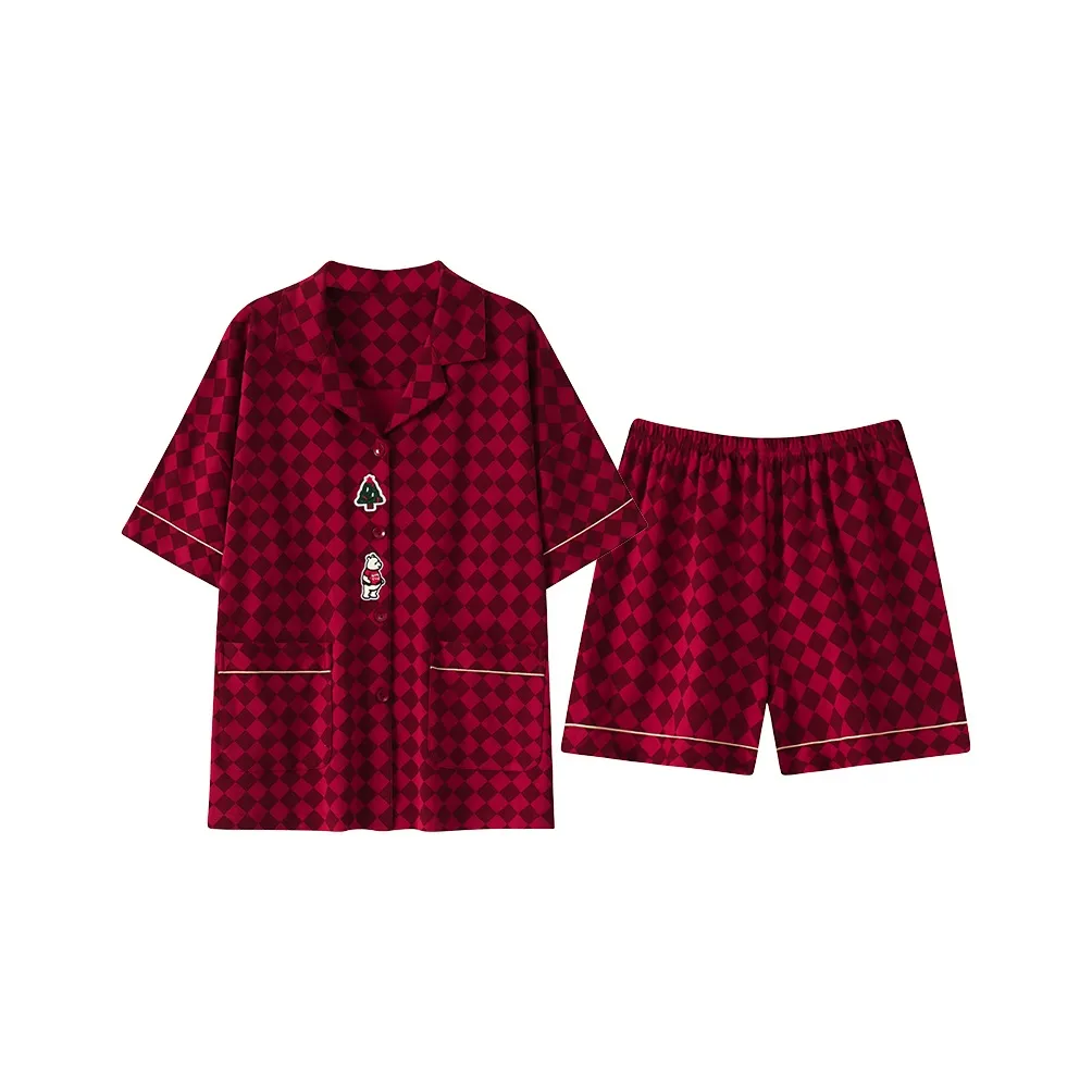FENTENGCARE Pajama Set Women's Red