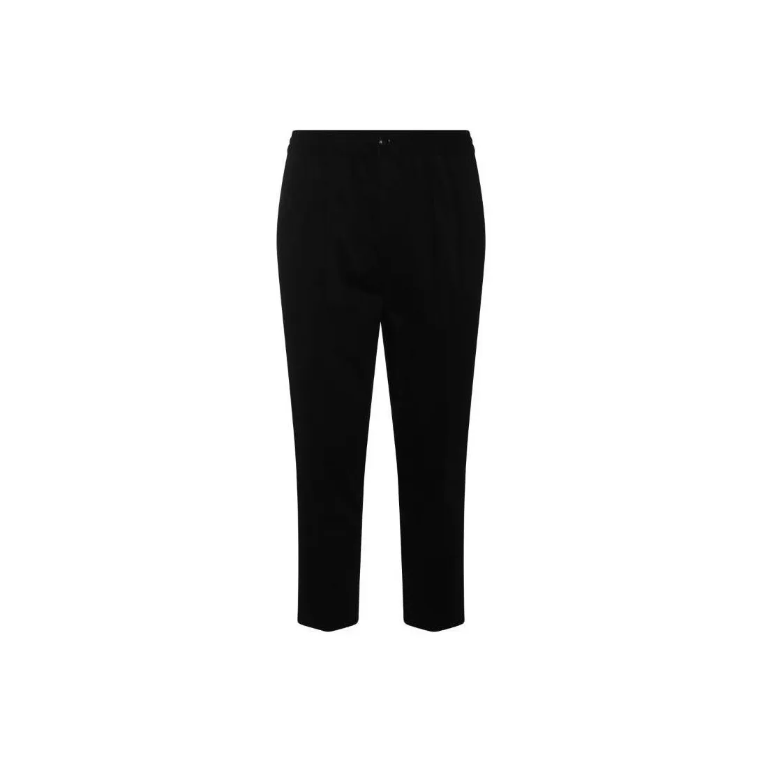 Ami Elastic Waist Straight Leg Trousers