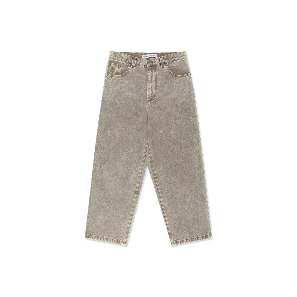 POLAR SKATE CO Big Boy Jeans Unisex Light Snowflake Brown