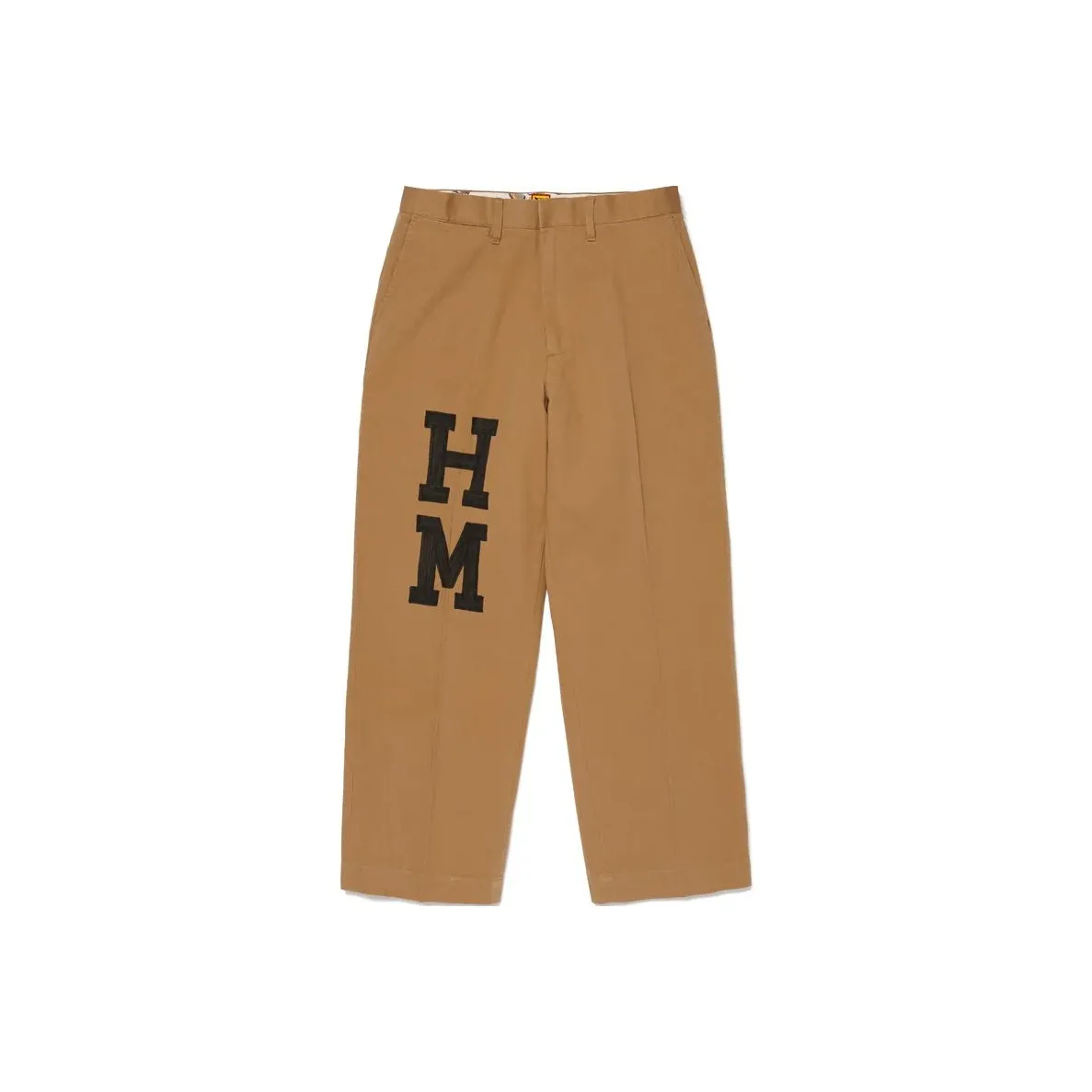 HUMAN MADE FW24 Осенне-зимняя коллекция Повседневные брюки Unisex Light Умбра