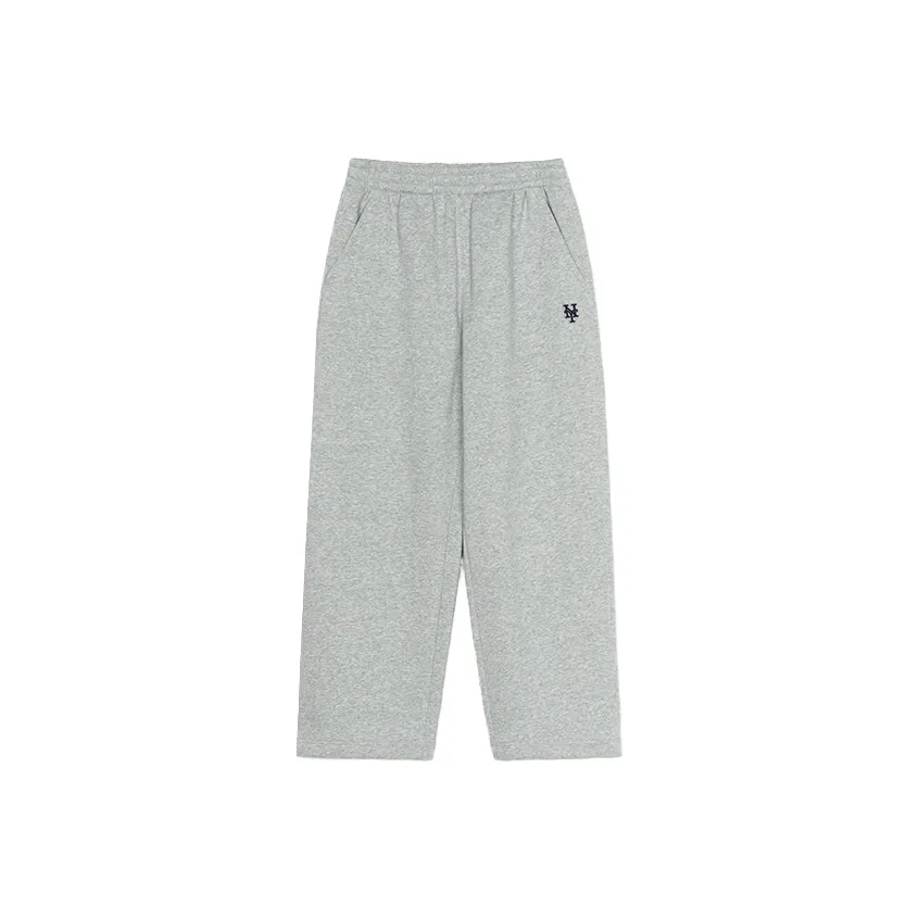 MLB New York Mets Casual Pants Unisex Light Gray