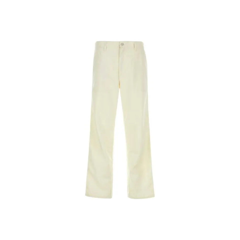 Carhartt WIP Бежево-желтые Мужские Повседневные Штаны