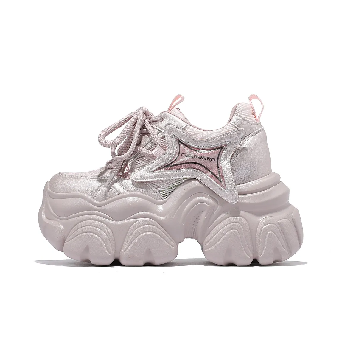 CARDANRO Small sized Sky Vegetables Low Top Chunky Sneakers Women's