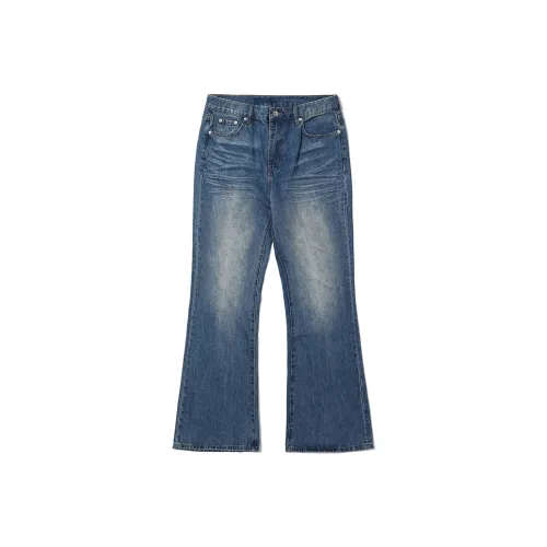 VULCAN STORE Синие Унисекс Джинсы