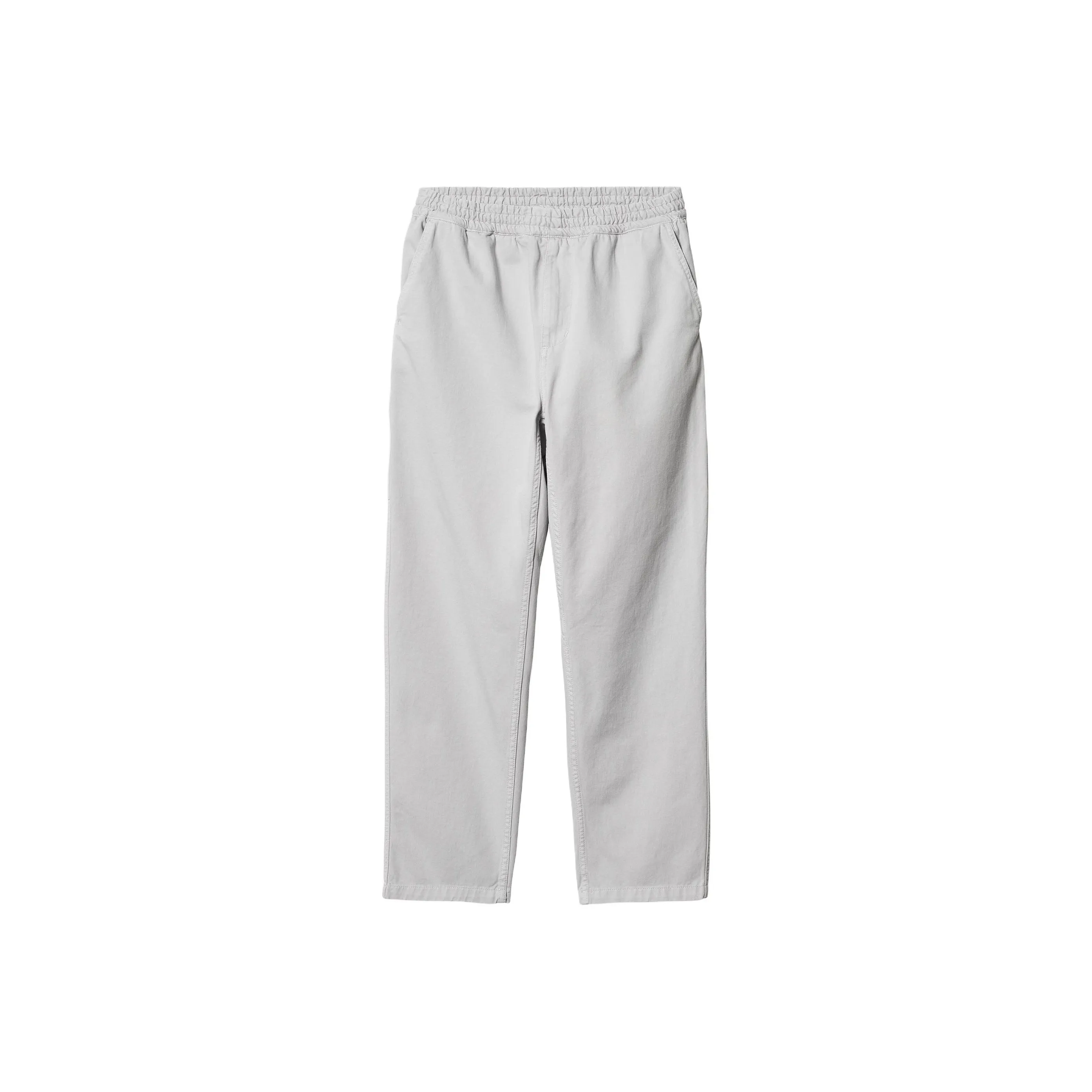 Carhartt WIP SS24 Flint Pant   Twill Casual Pants Men's Silver White