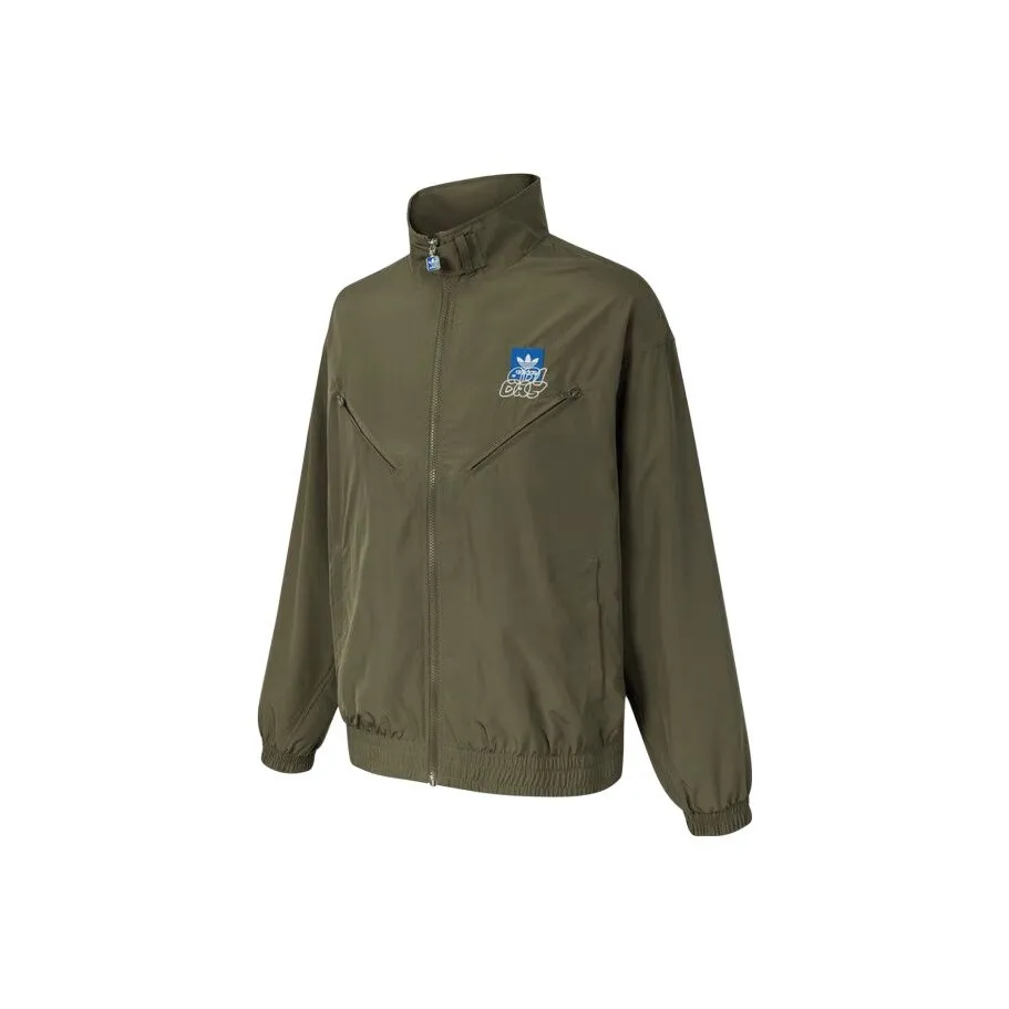 Adidas Originals CITY SKATE SS25 Куртка Мужская Оливково-зеленая
