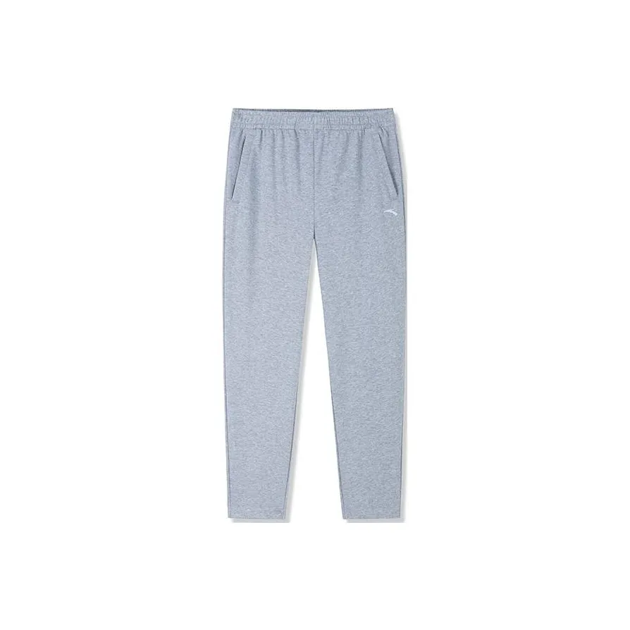 Anta Variety Training Collection Casual Pants Men's Gray Heather Gray