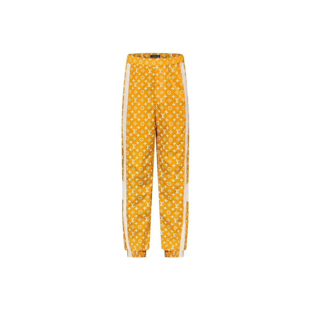 LOUIS VUITTON FW24 Knitted Sports Pants Men's Orange