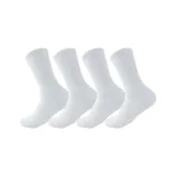 4팩 롱 삭스 17cm (4 화이트)