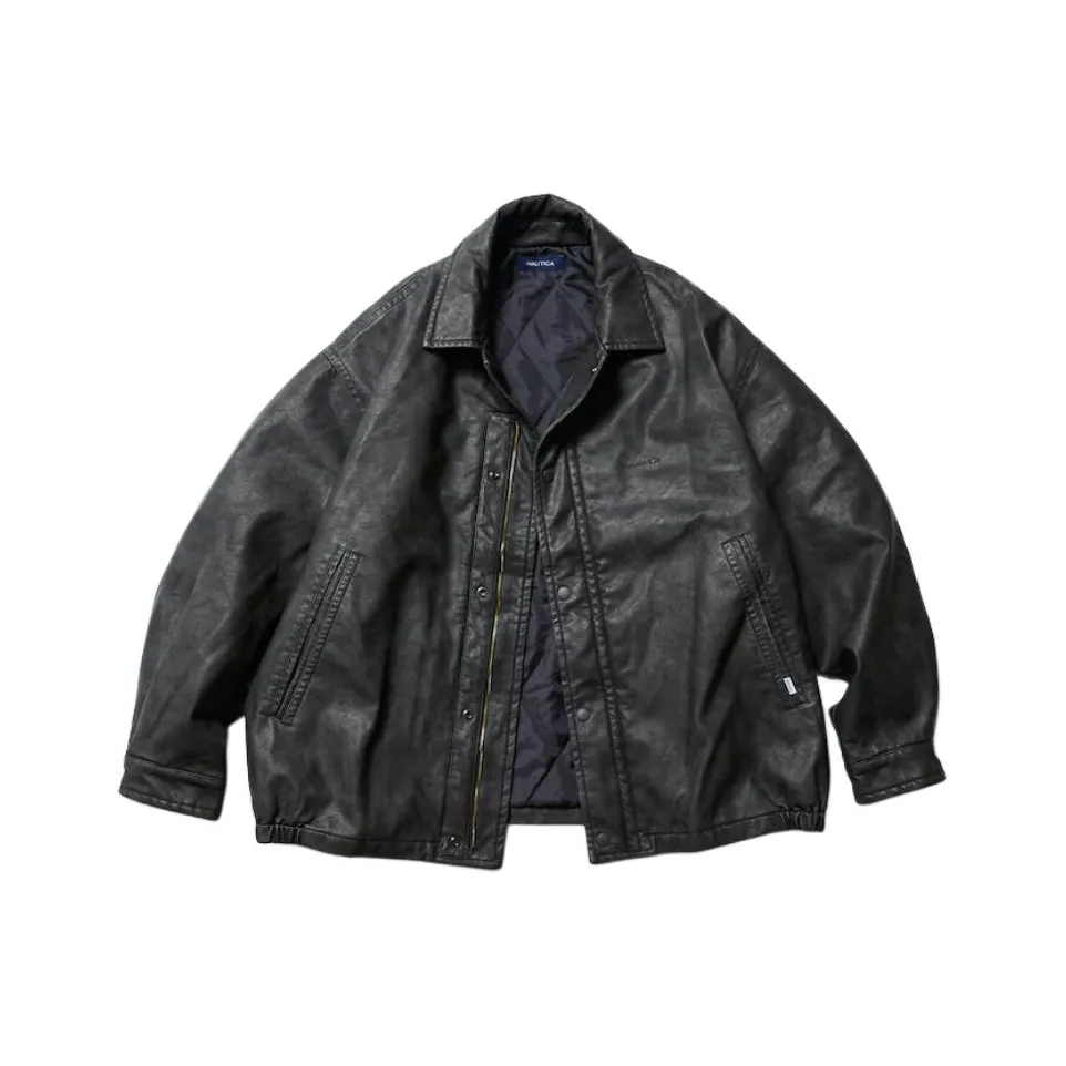 NAUTICA Leather Jackets Men's