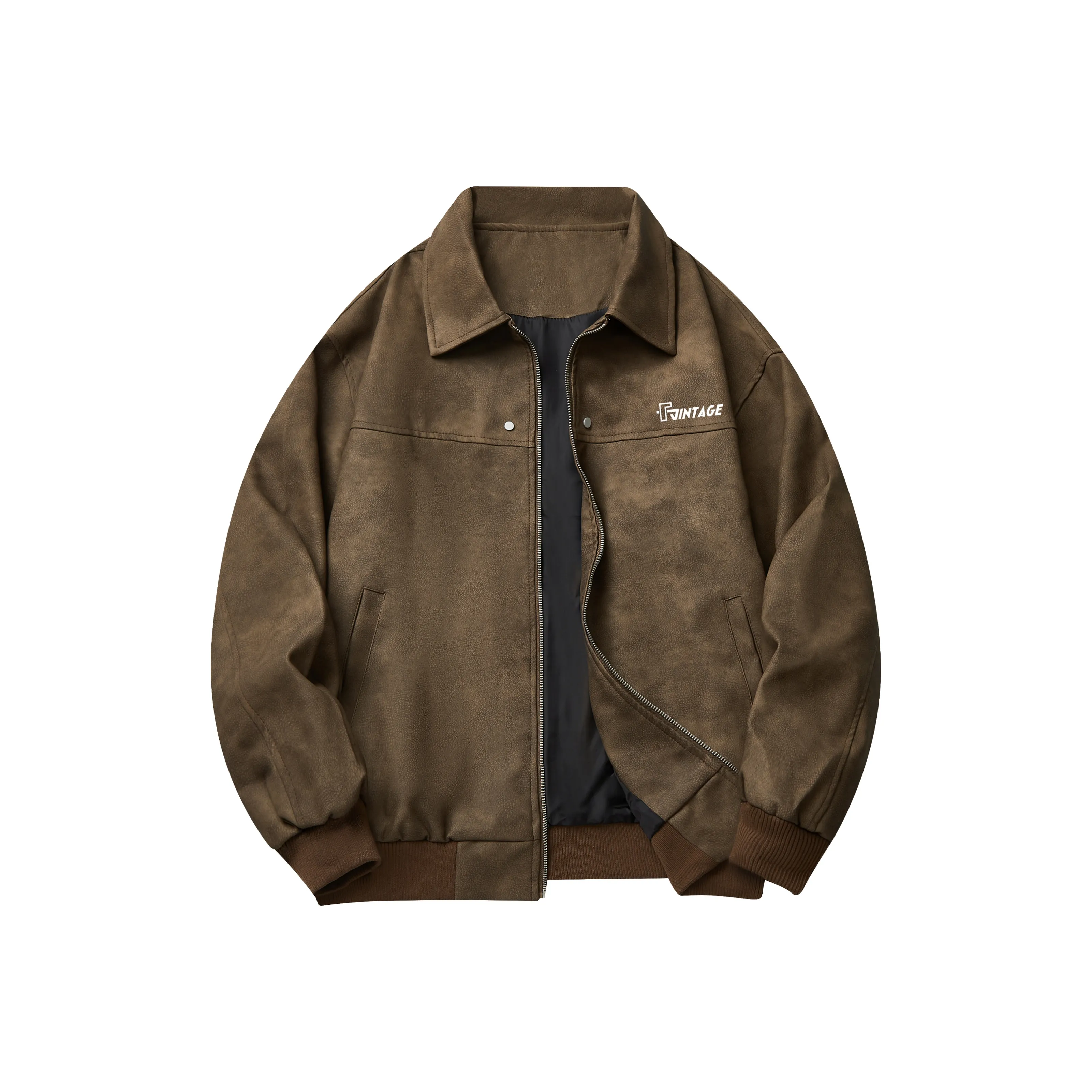 FAKE VINTAGE Leather Jacket Unisex