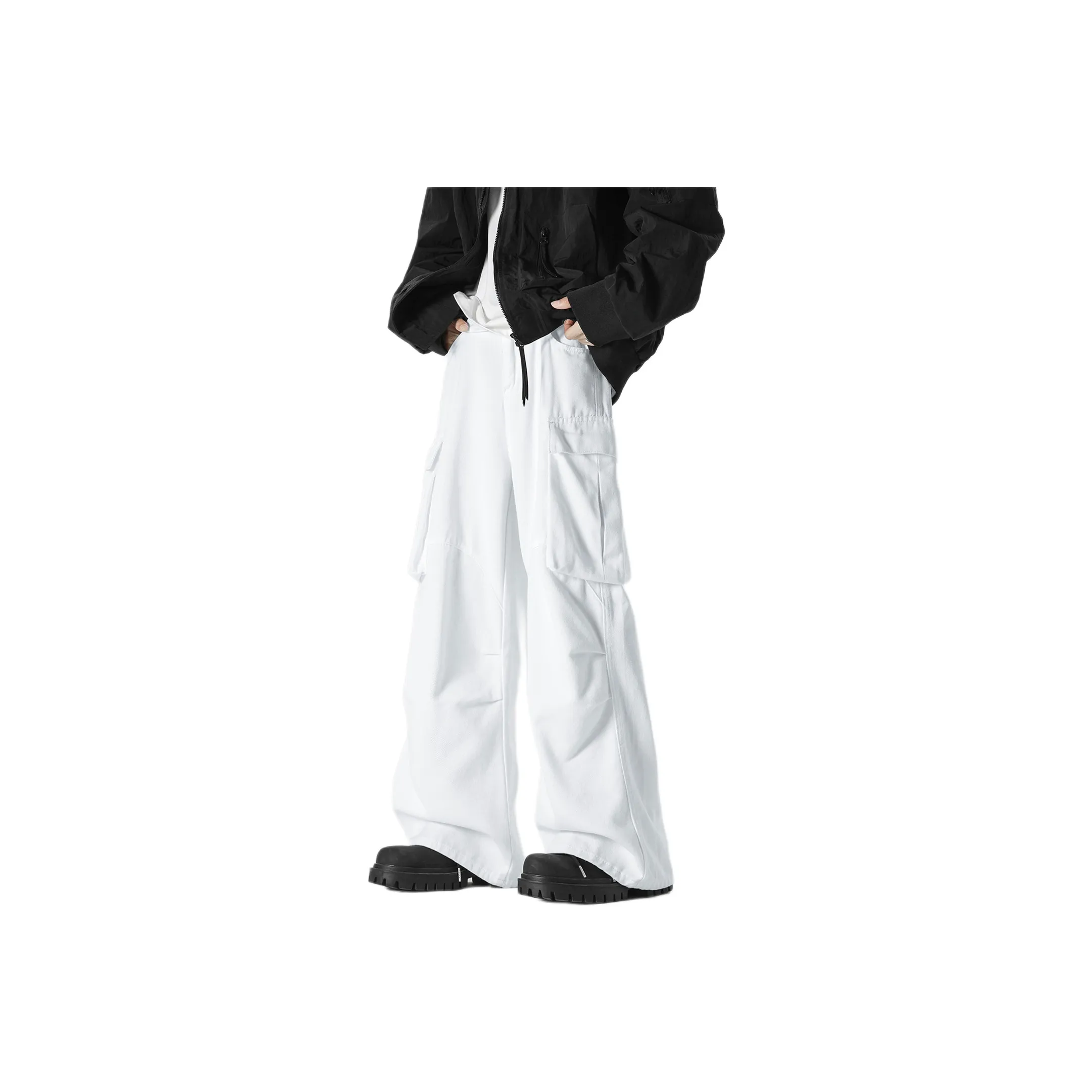 URBAN AUTHENTIC Jeans Unisex White