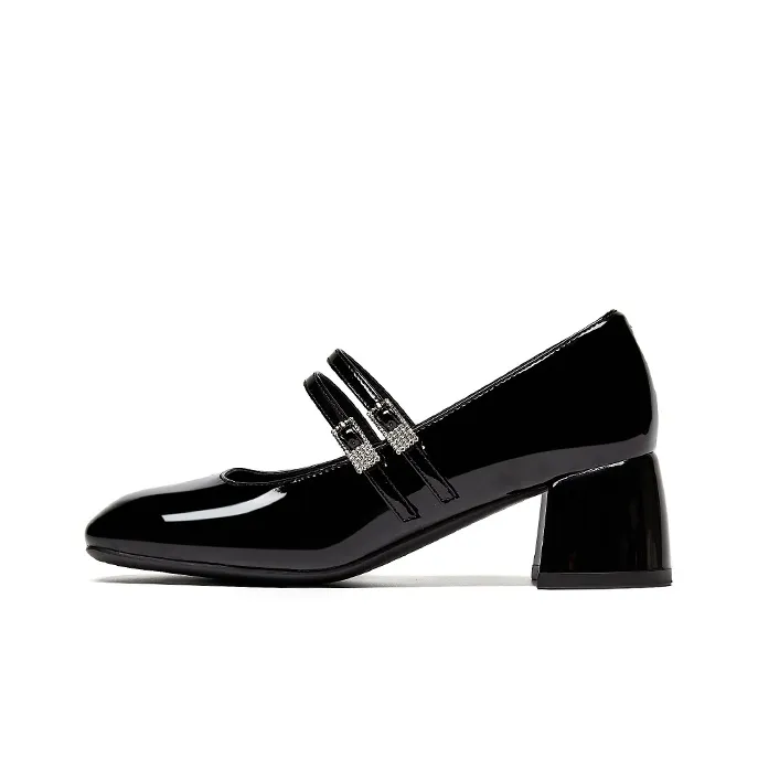 Daphne Грубый каблук Туфли Мэри Джейн 5CM Женские