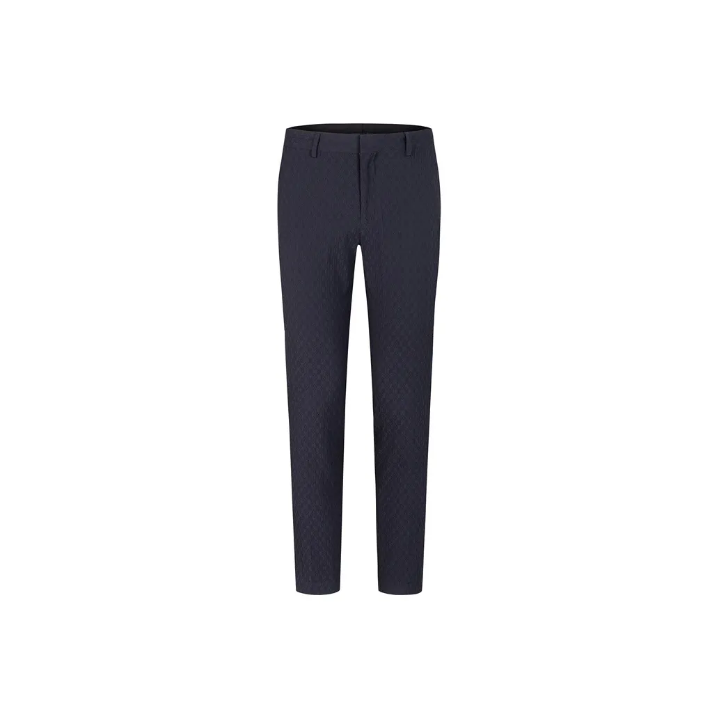 DAVID NAMAN Casual Pants Men's Navy Blue